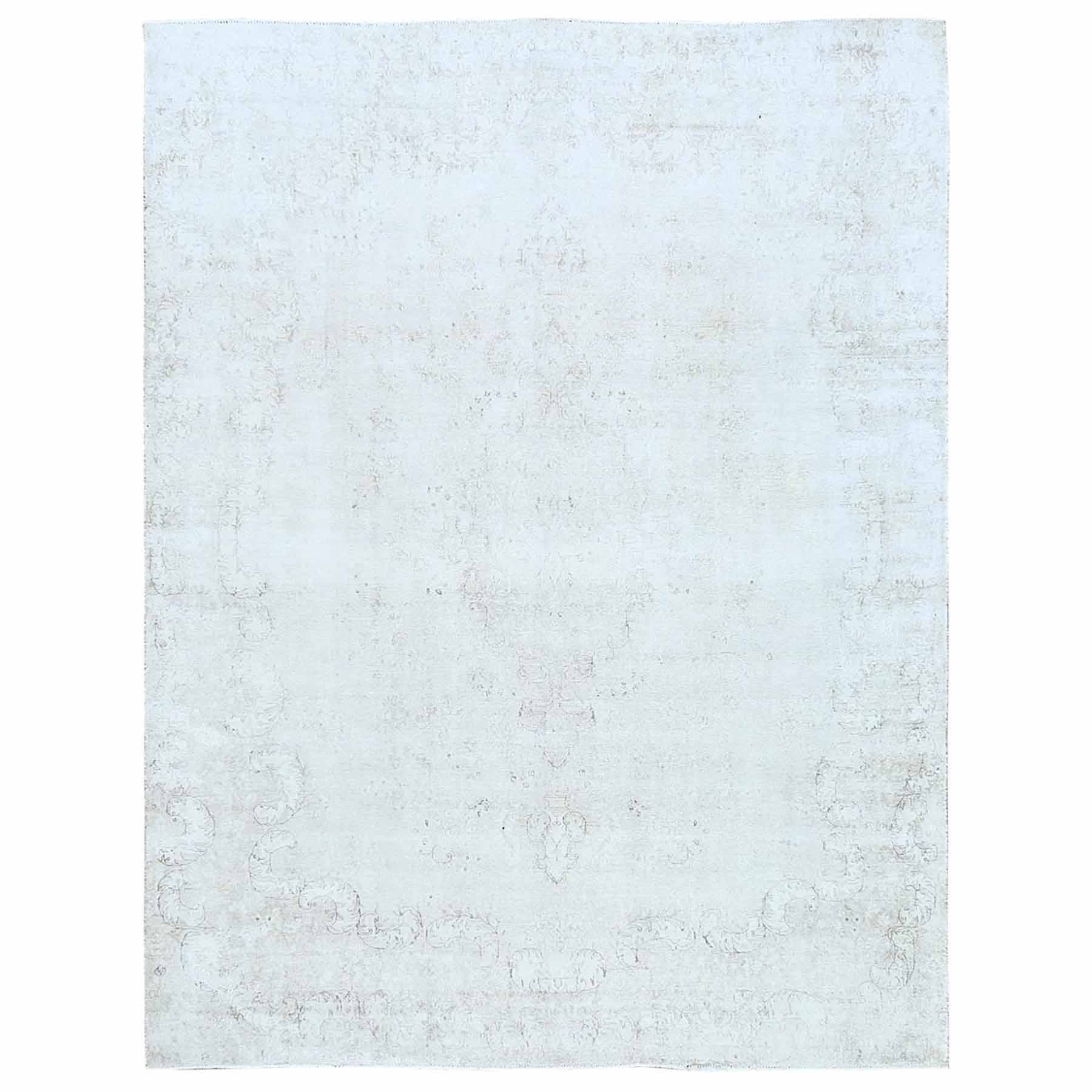 Overdyed-Vintage-Hand-Knotted-Rug-406305