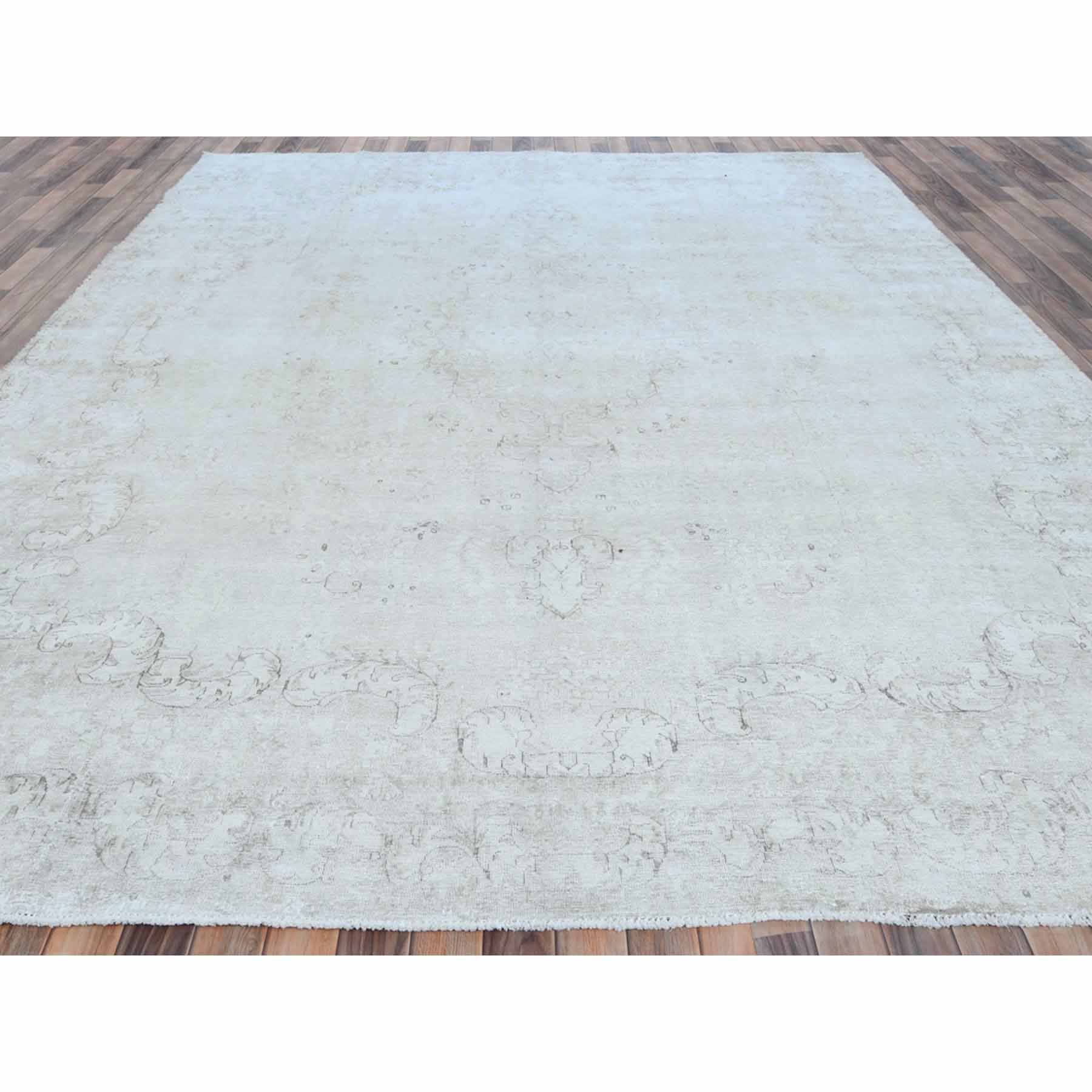 Overdyed-Vintage-Hand-Knotted-Rug-406305