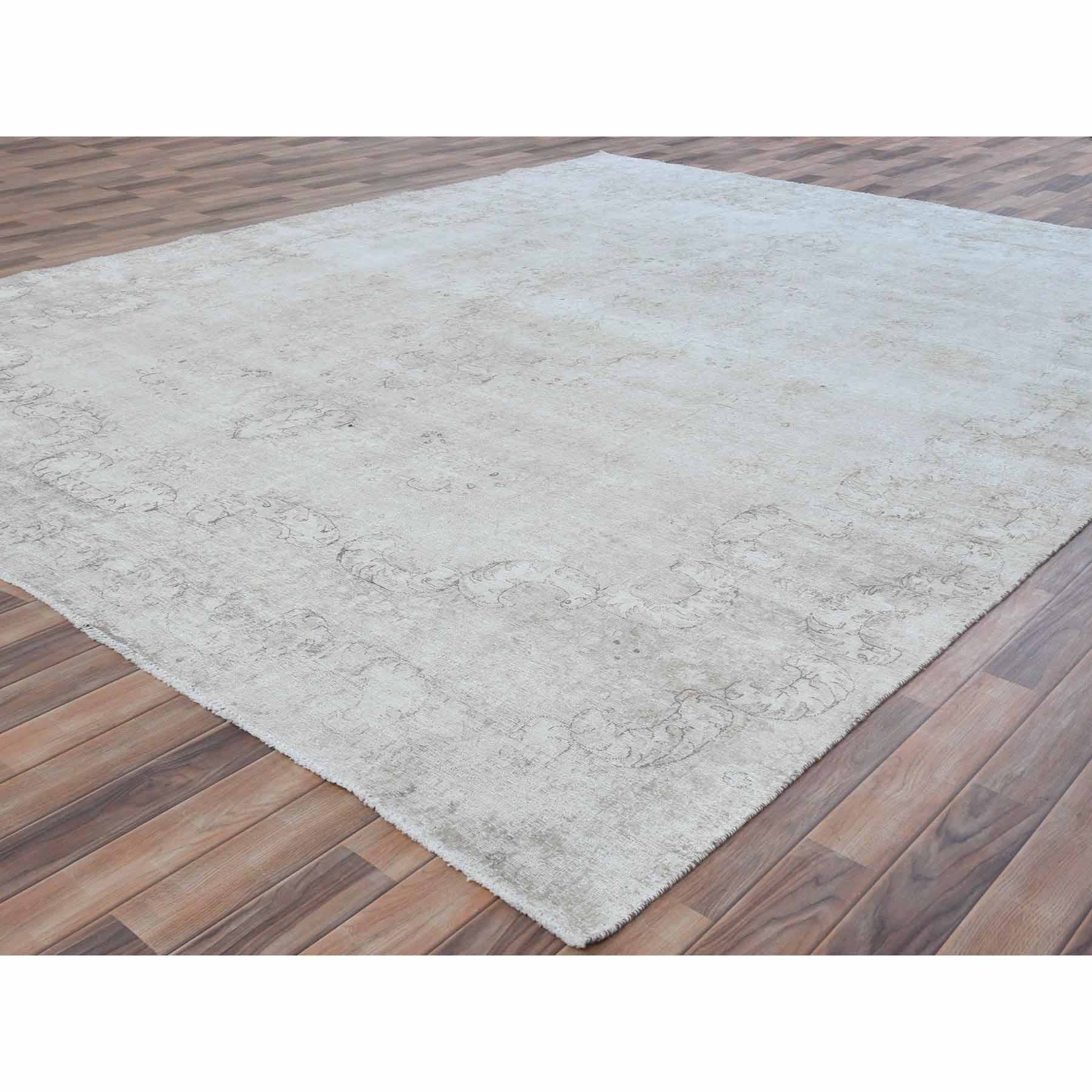 Overdyed-Vintage-Hand-Knotted-Rug-406305