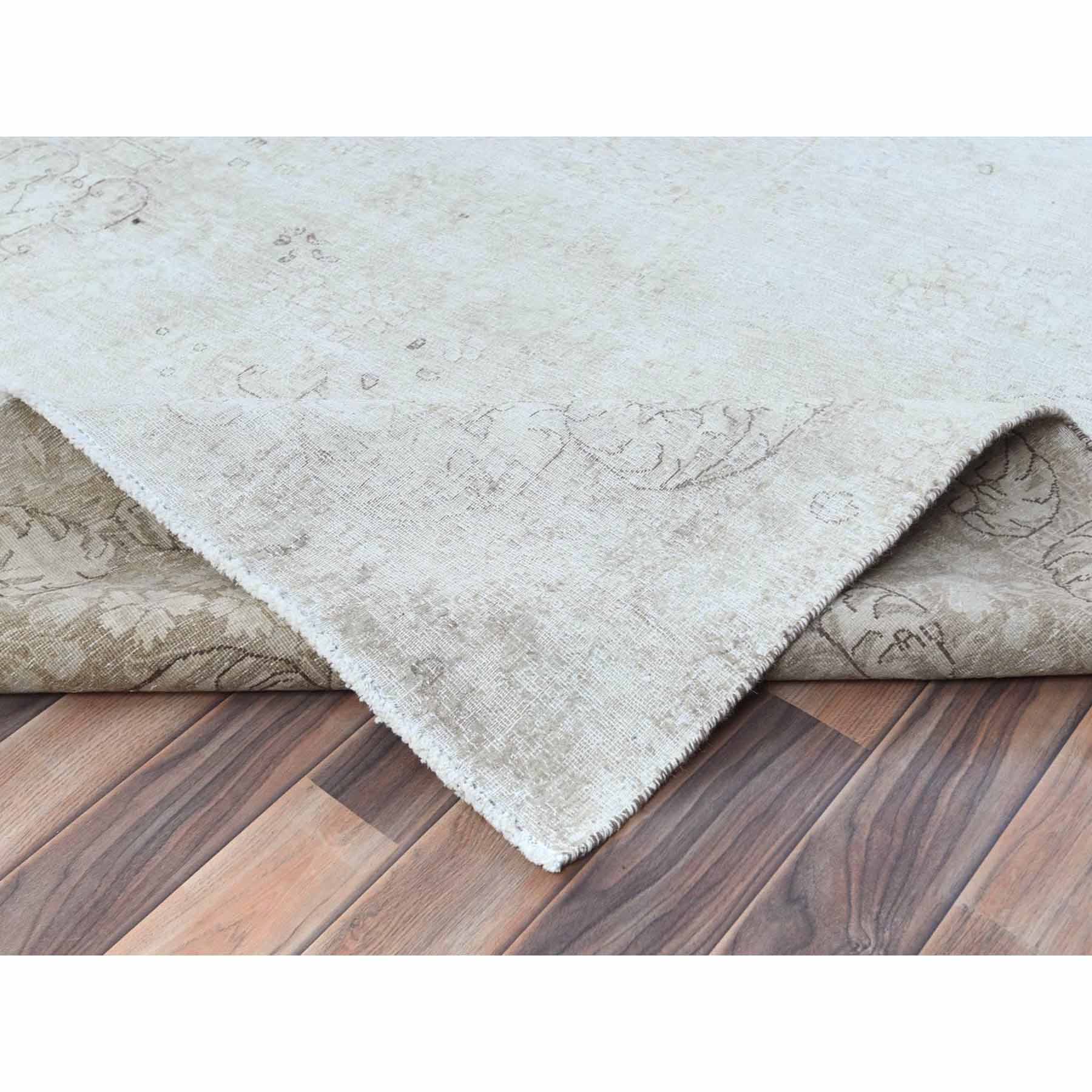 Overdyed-Vintage-Hand-Knotted-Rug-406305