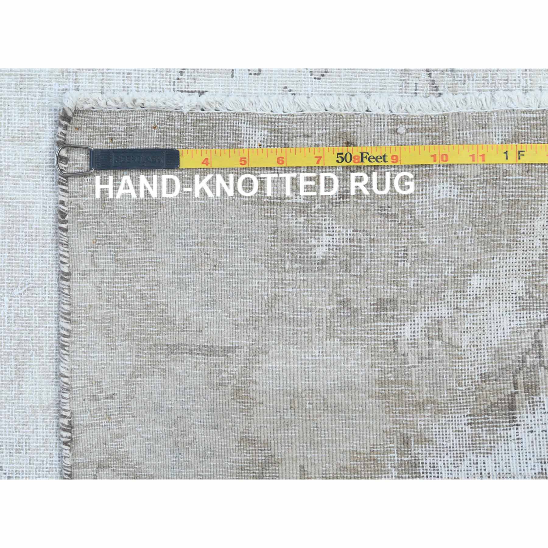 Overdyed-Vintage-Hand-Knotted-Rug-406305