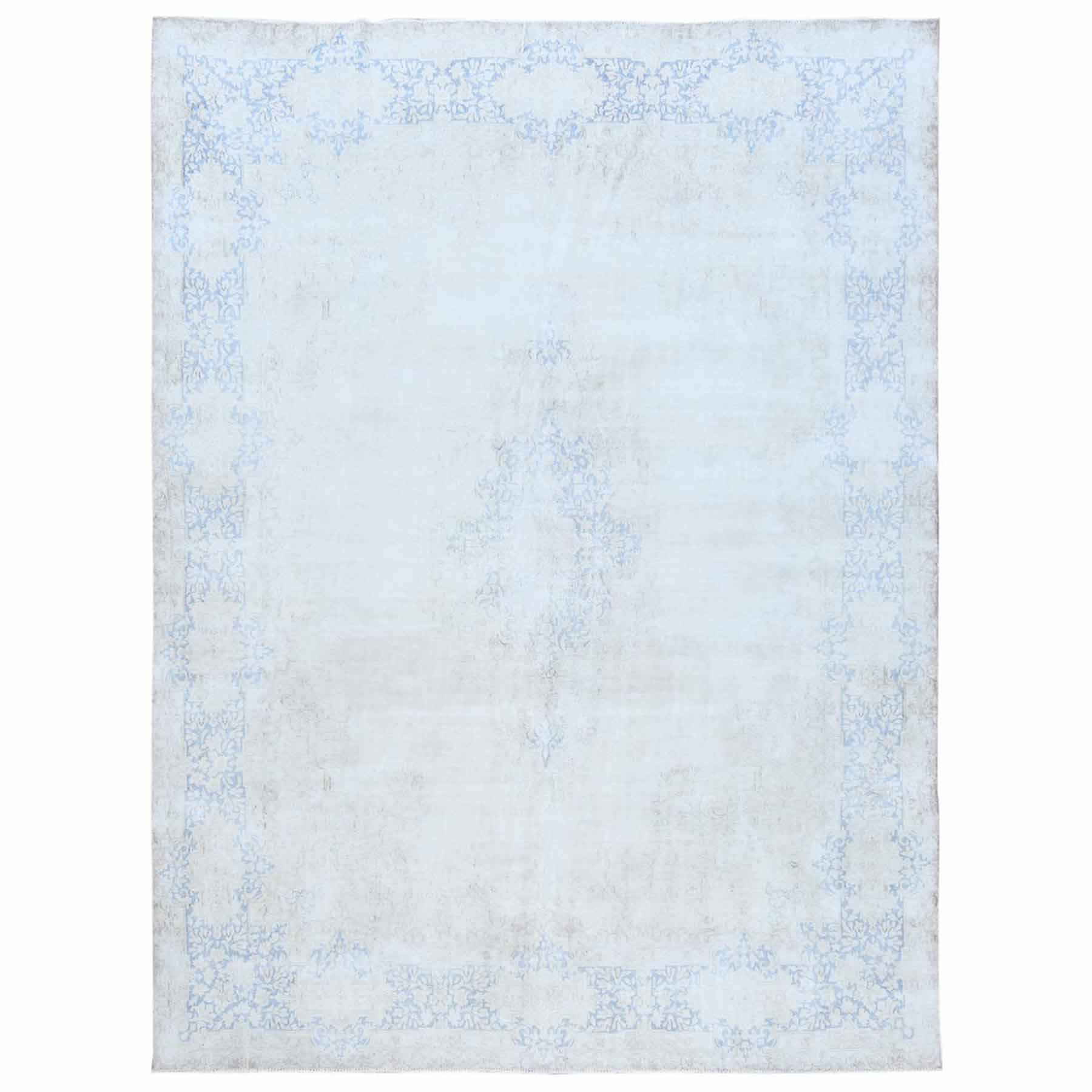 Overdyed-Vintage-Hand-Knotted-Rug-406325