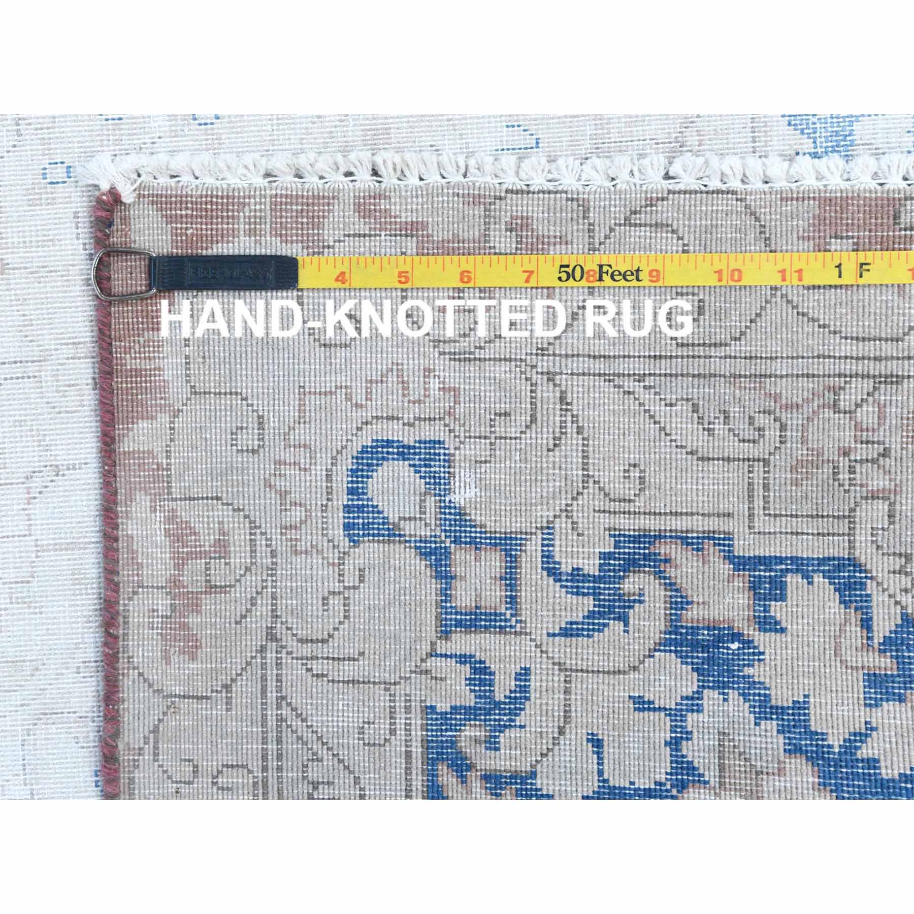 Overdyed-Vintage-Hand-Knotted-Rug-406325