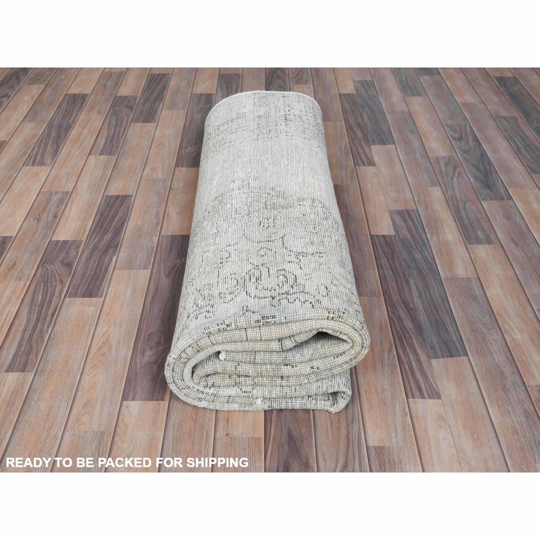 Overdyed-Vintage-Hand-Knotted-Rug-406405