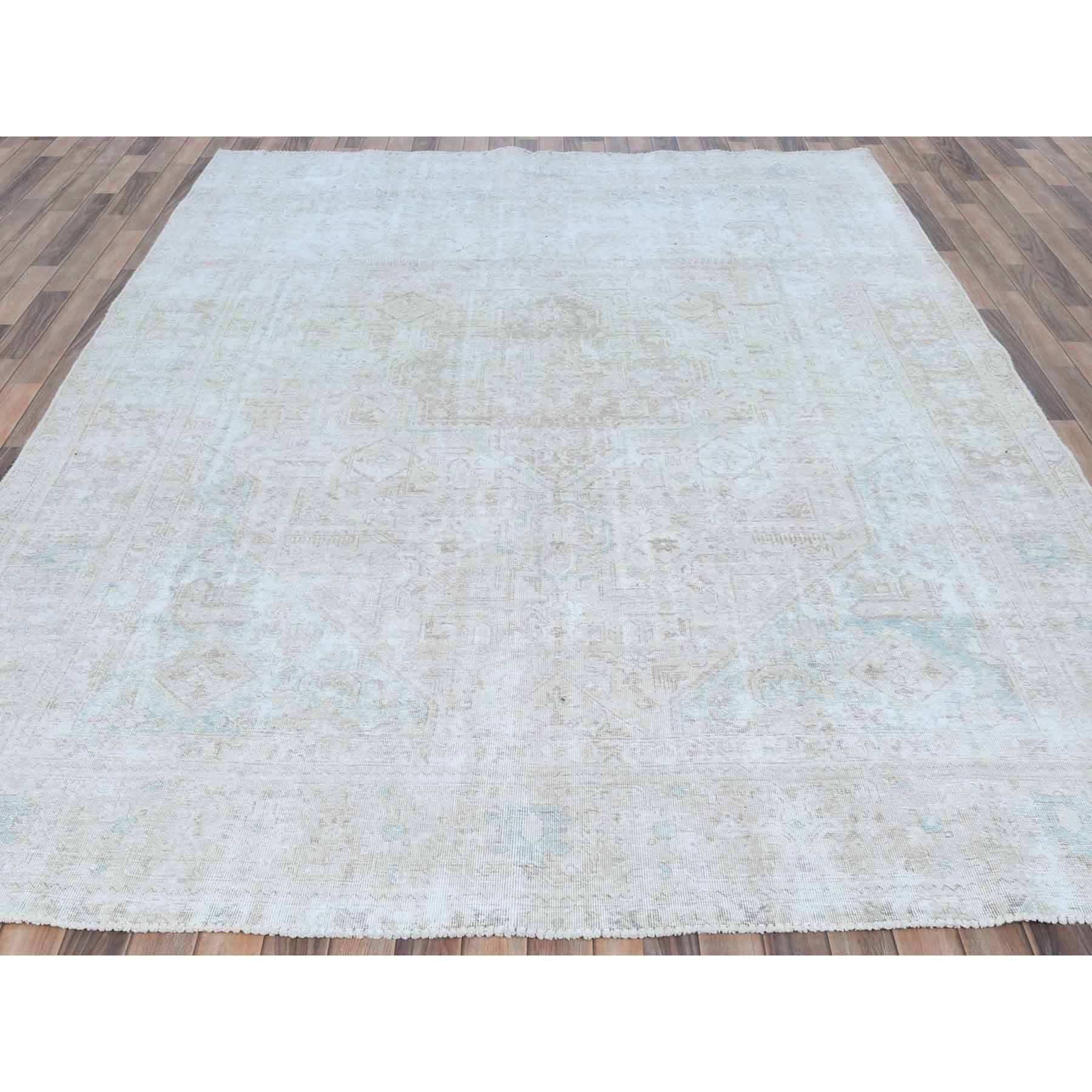Overdyed-Vintage-Hand-Knotted-Rug-406425