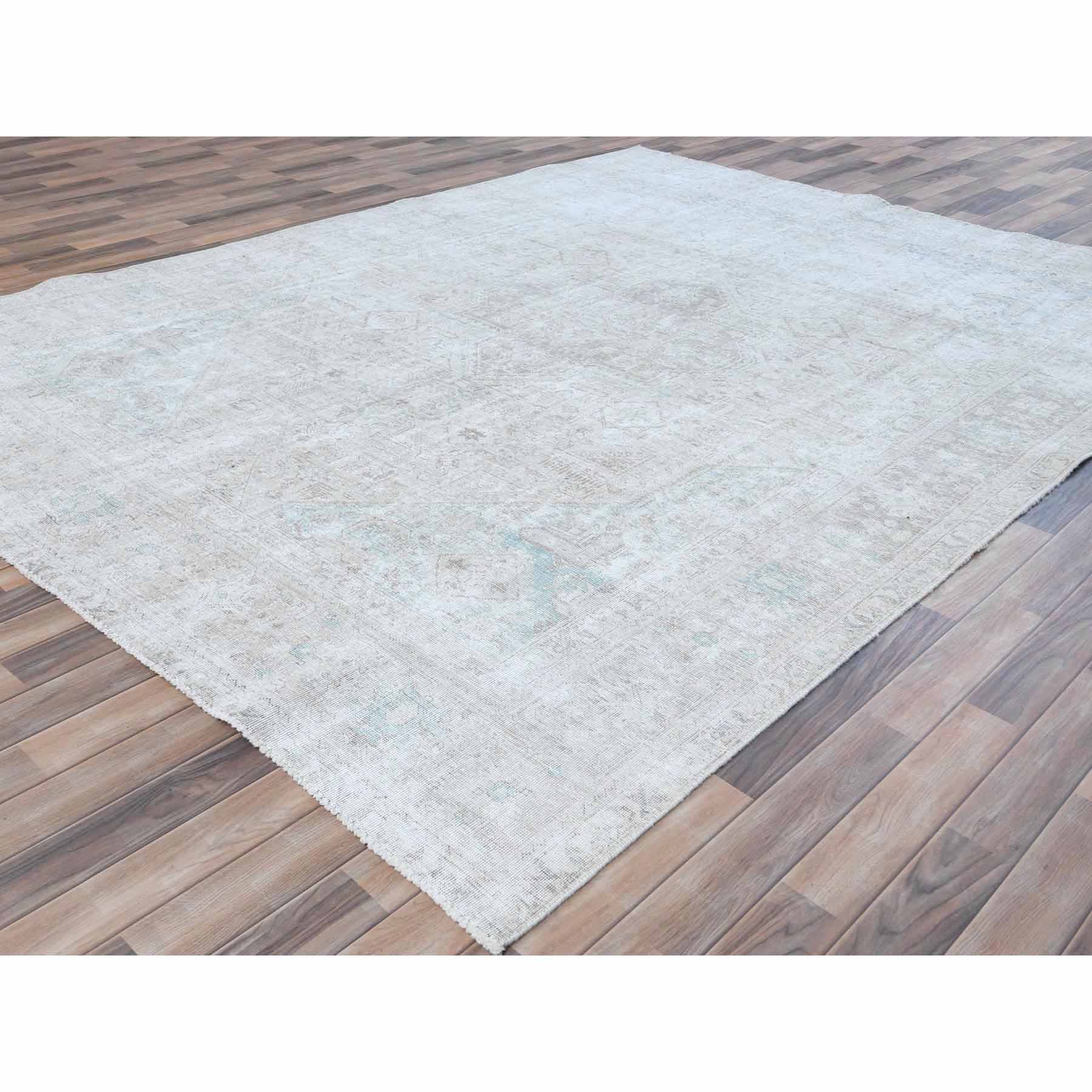 Overdyed-Vintage-Hand-Knotted-Rug-406425