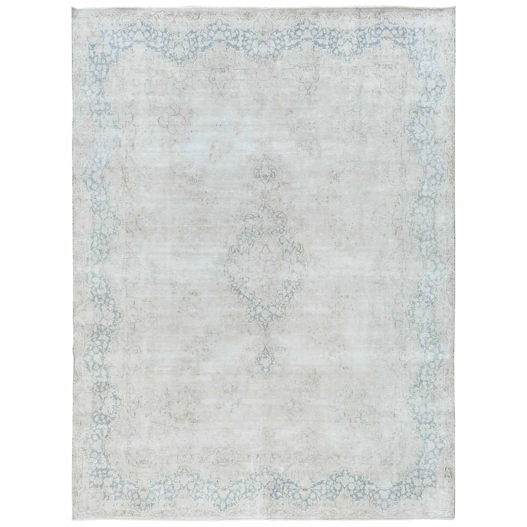 Overdyed-Vintage-Hand-Knotted-Rug-408035