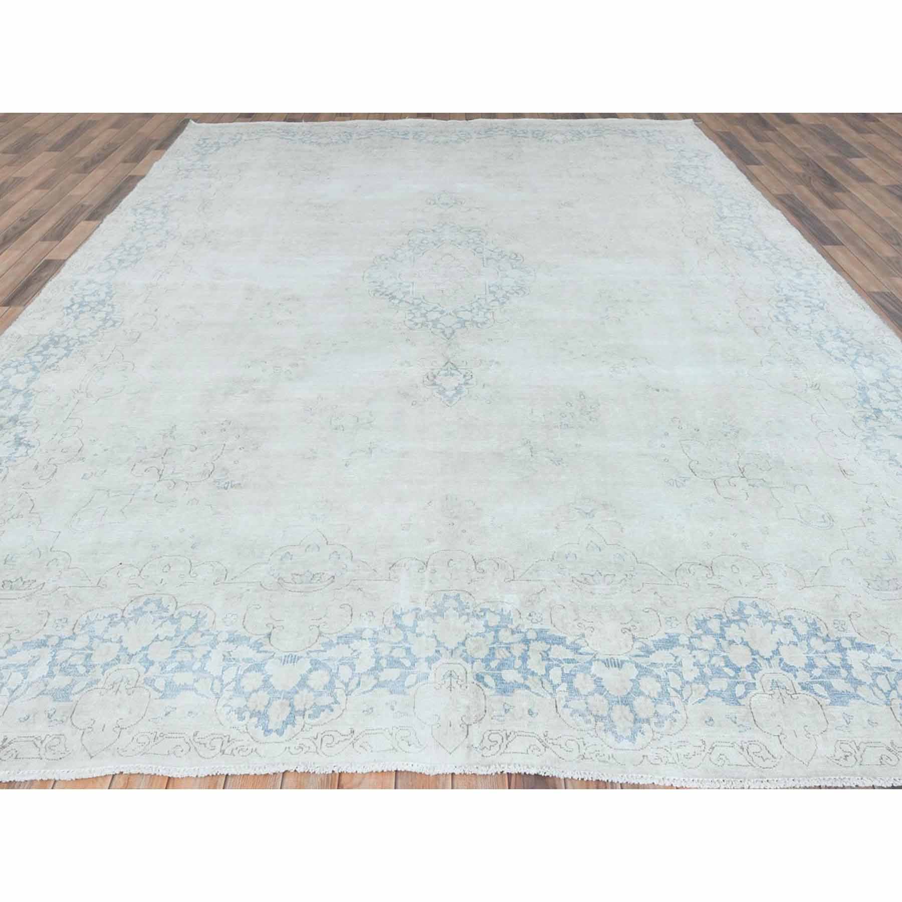 Overdyed-Vintage-Hand-Knotted-Rug-408035