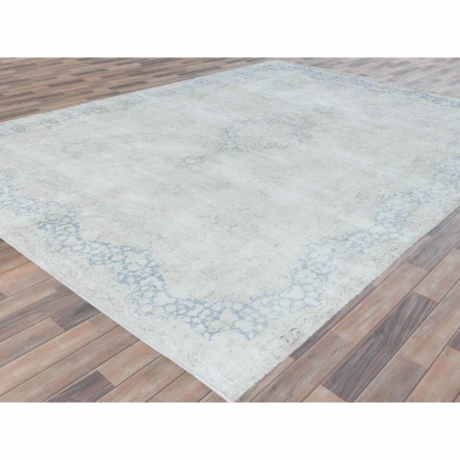 Overdyed-Vintage-Hand-Knotted-Rug-408035