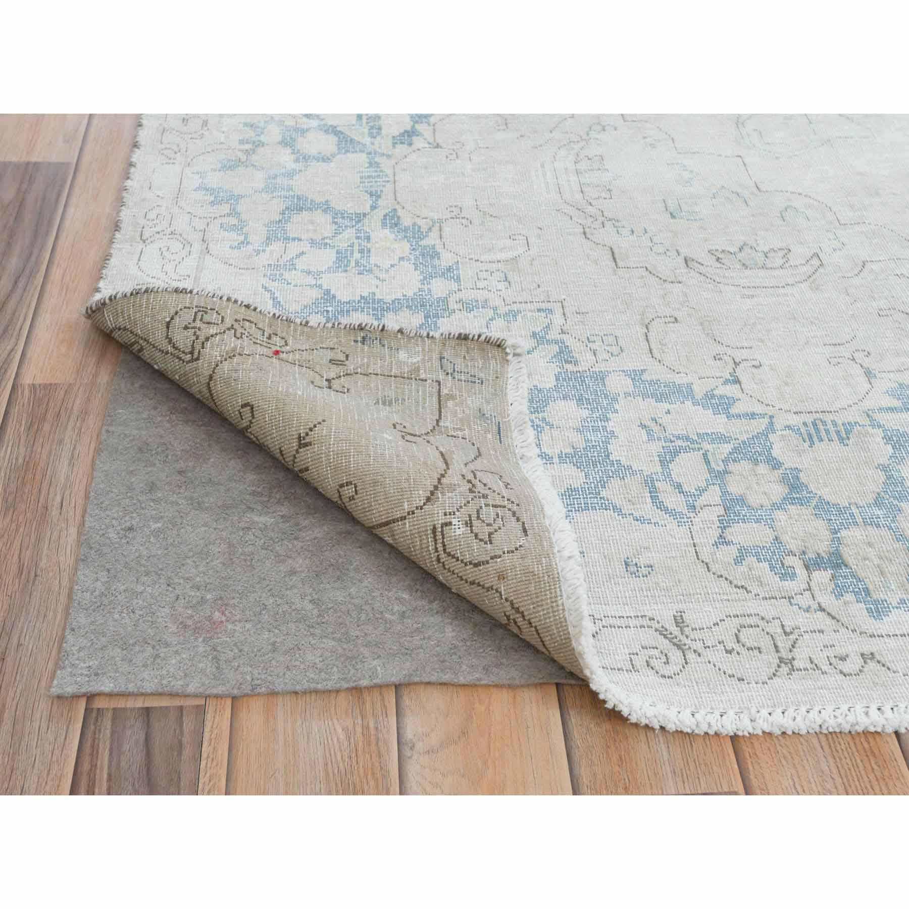 Overdyed-Vintage-Hand-Knotted-Rug-408035
