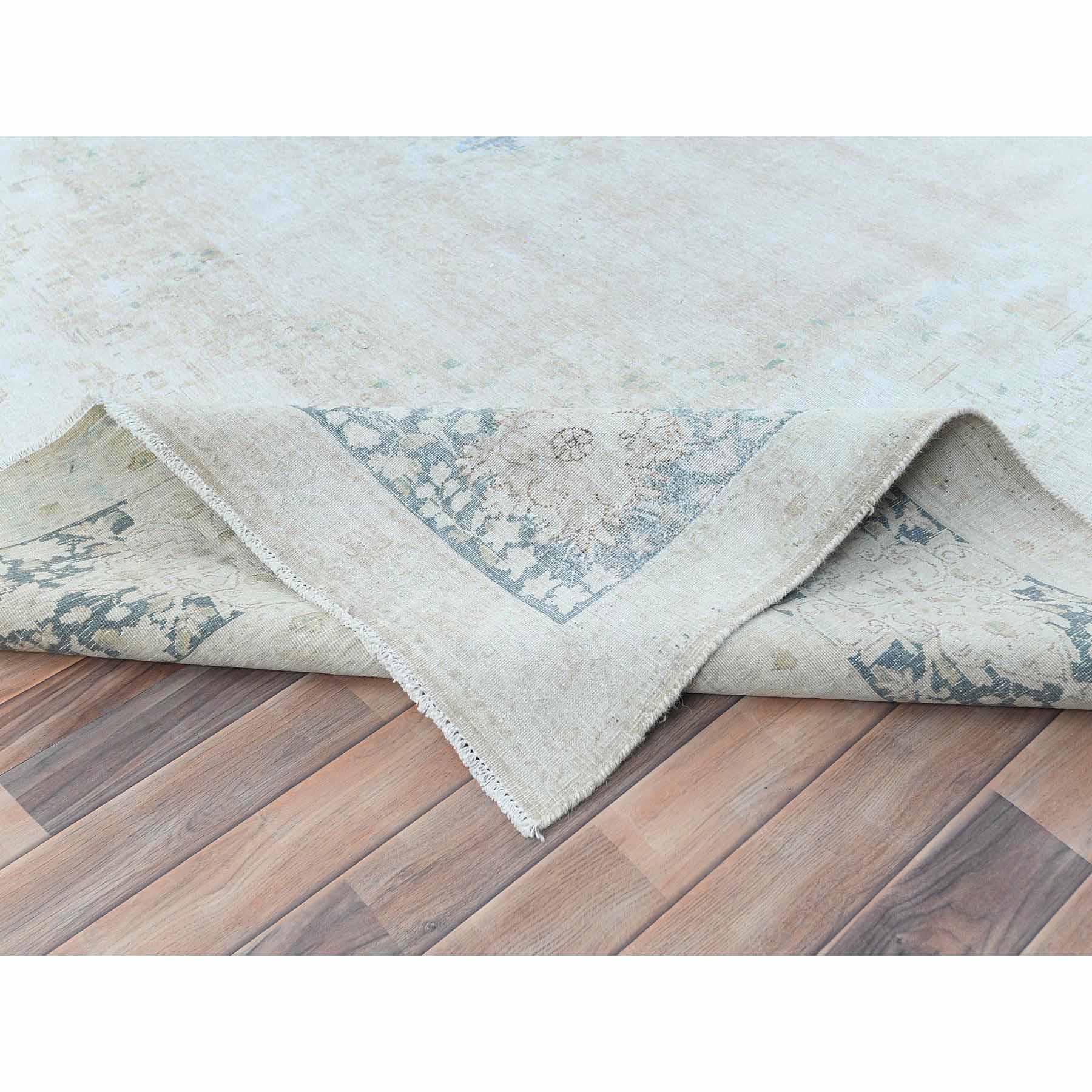 Overdyed-Vintage-Hand-Knotted-Rug-408045