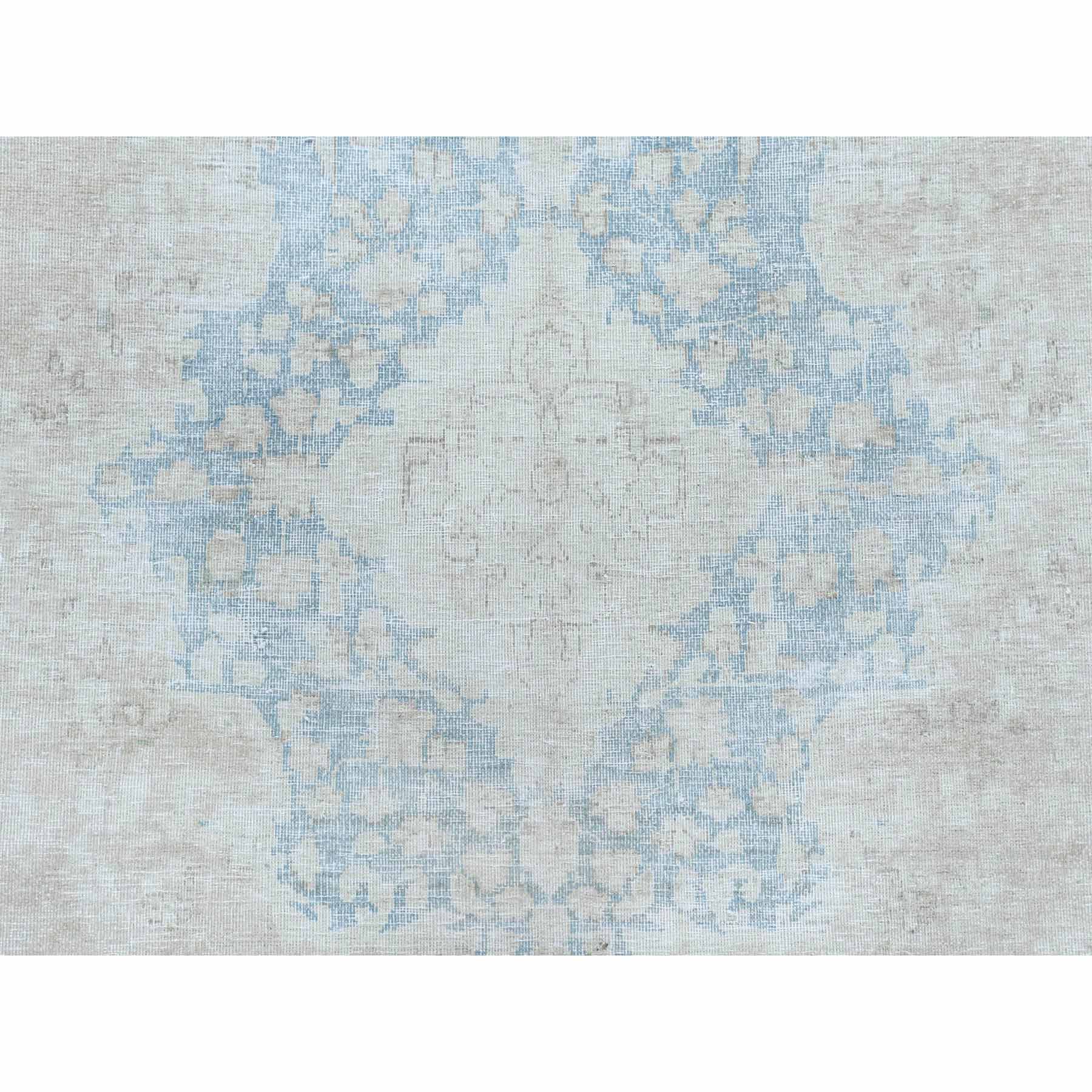 Overdyed-Vintage-Hand-Knotted-Rug-408045