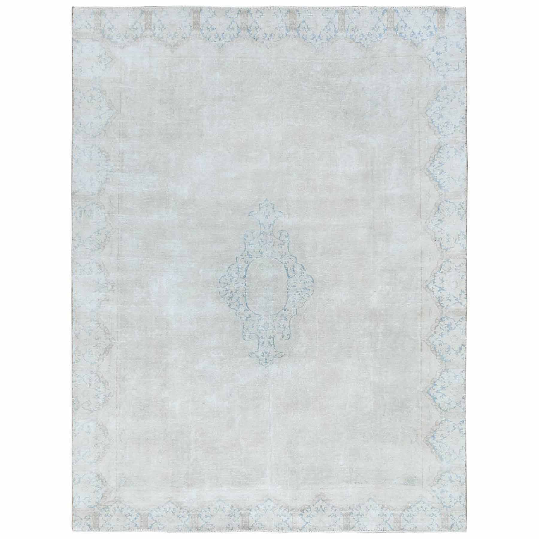 Overdyed-Vintage-Hand-Knotted-Rug-408050