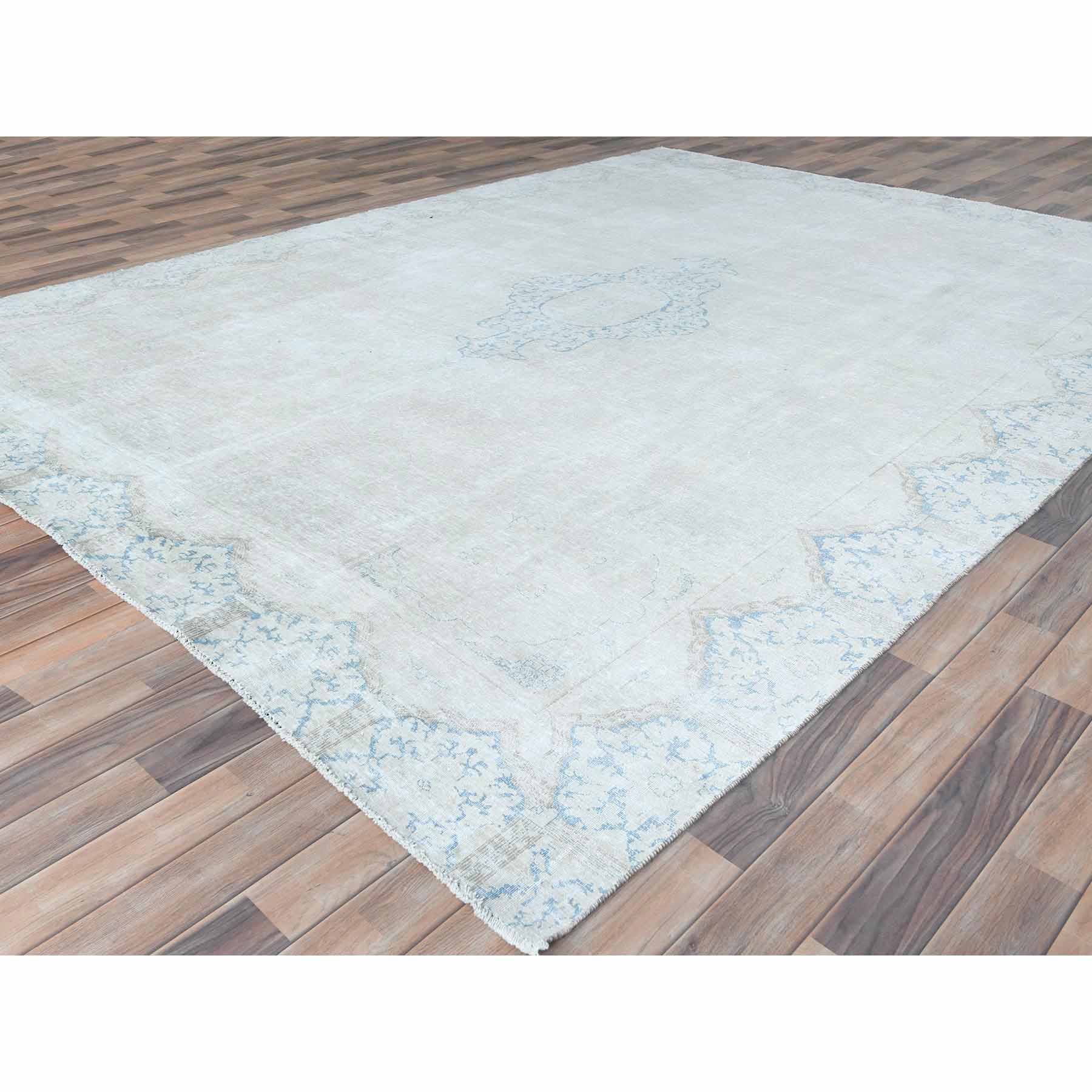 Overdyed-Vintage-Hand-Knotted-Rug-408050