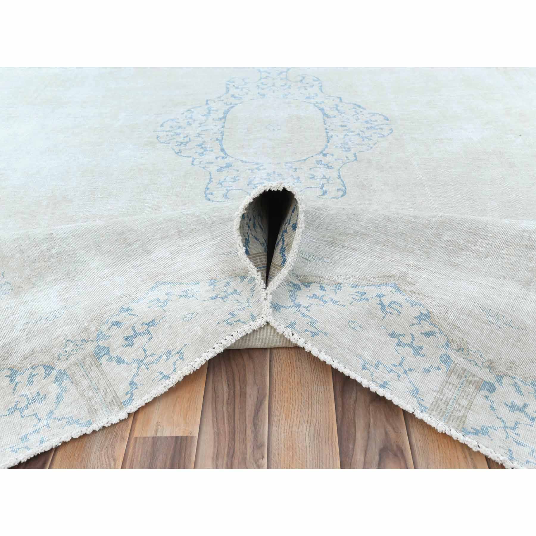 Overdyed-Vintage-Hand-Knotted-Rug-408050