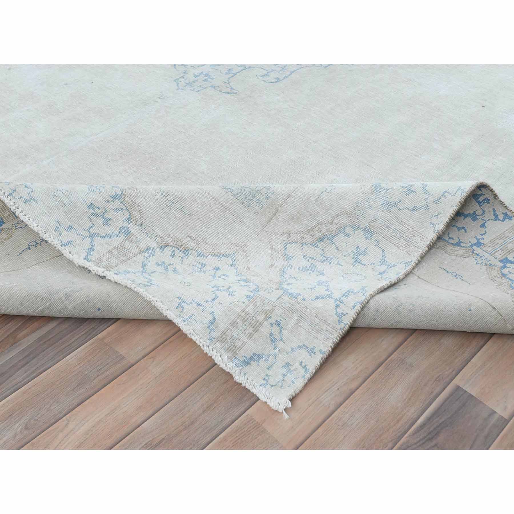 Overdyed-Vintage-Hand-Knotted-Rug-408050