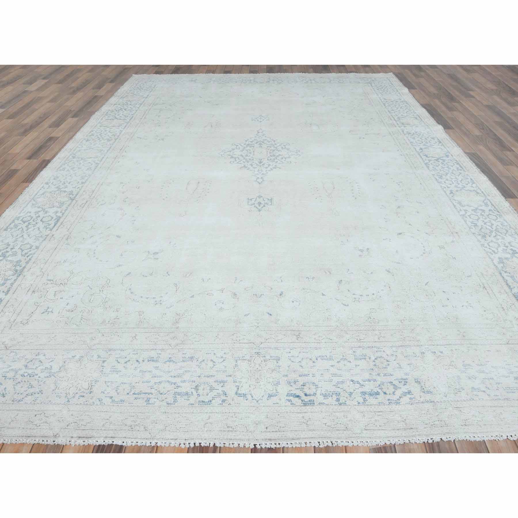 Overdyed-Vintage-Hand-Knotted-Rug-408055