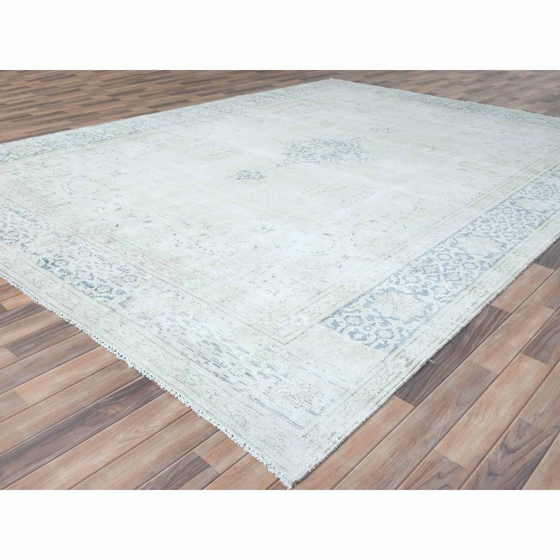 Overdyed-Vintage-Hand-Knotted-Rug-408055