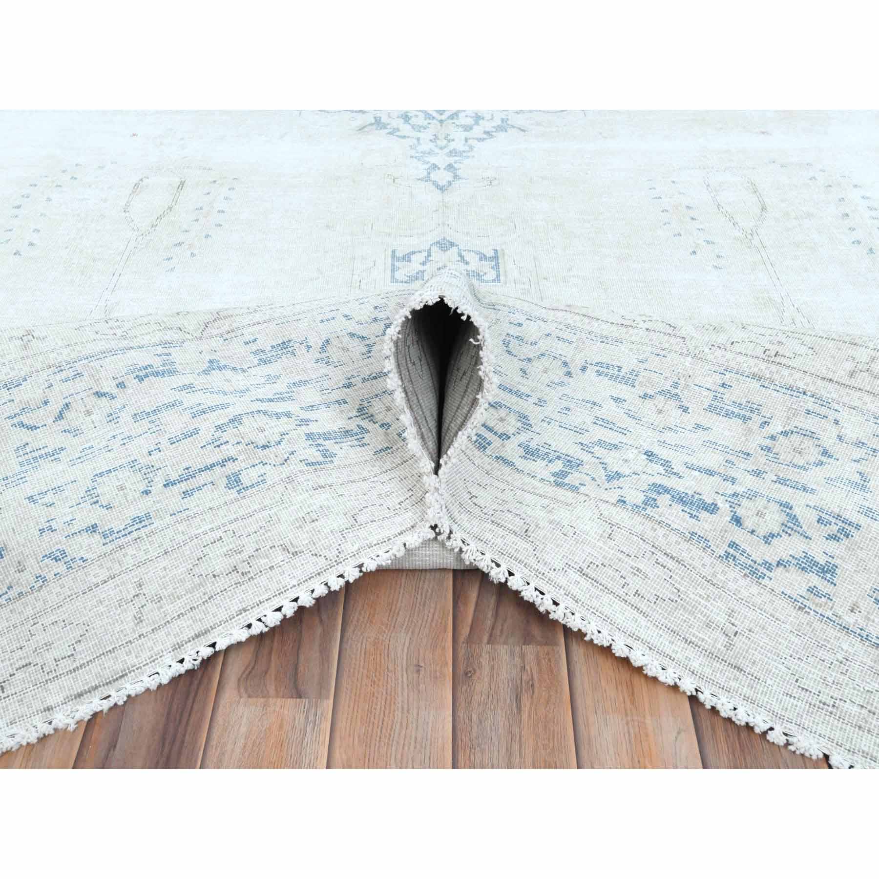 Overdyed-Vintage-Hand-Knotted-Rug-408055