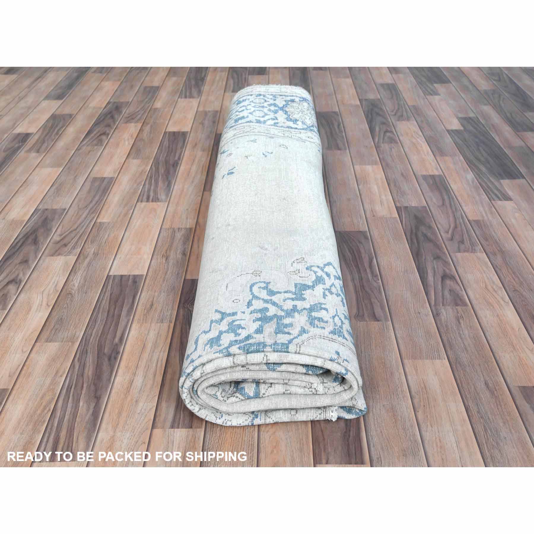 Overdyed-Vintage-Hand-Knotted-Rug-408055