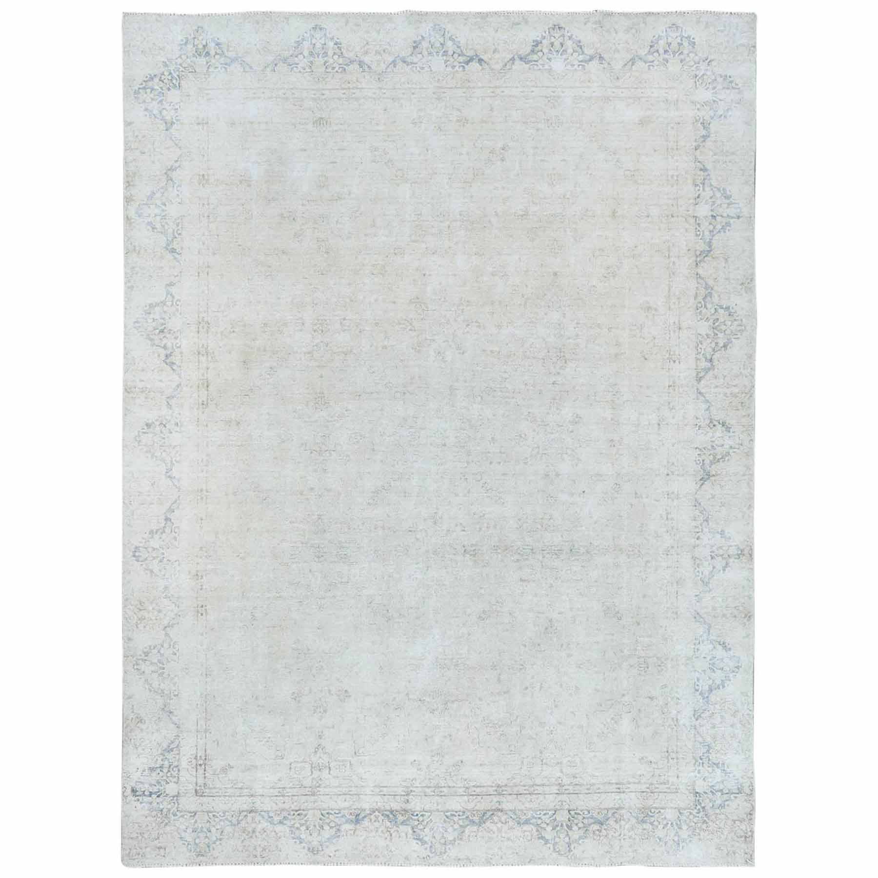 Overdyed-Vintage-Hand-Knotted-Rug-408065