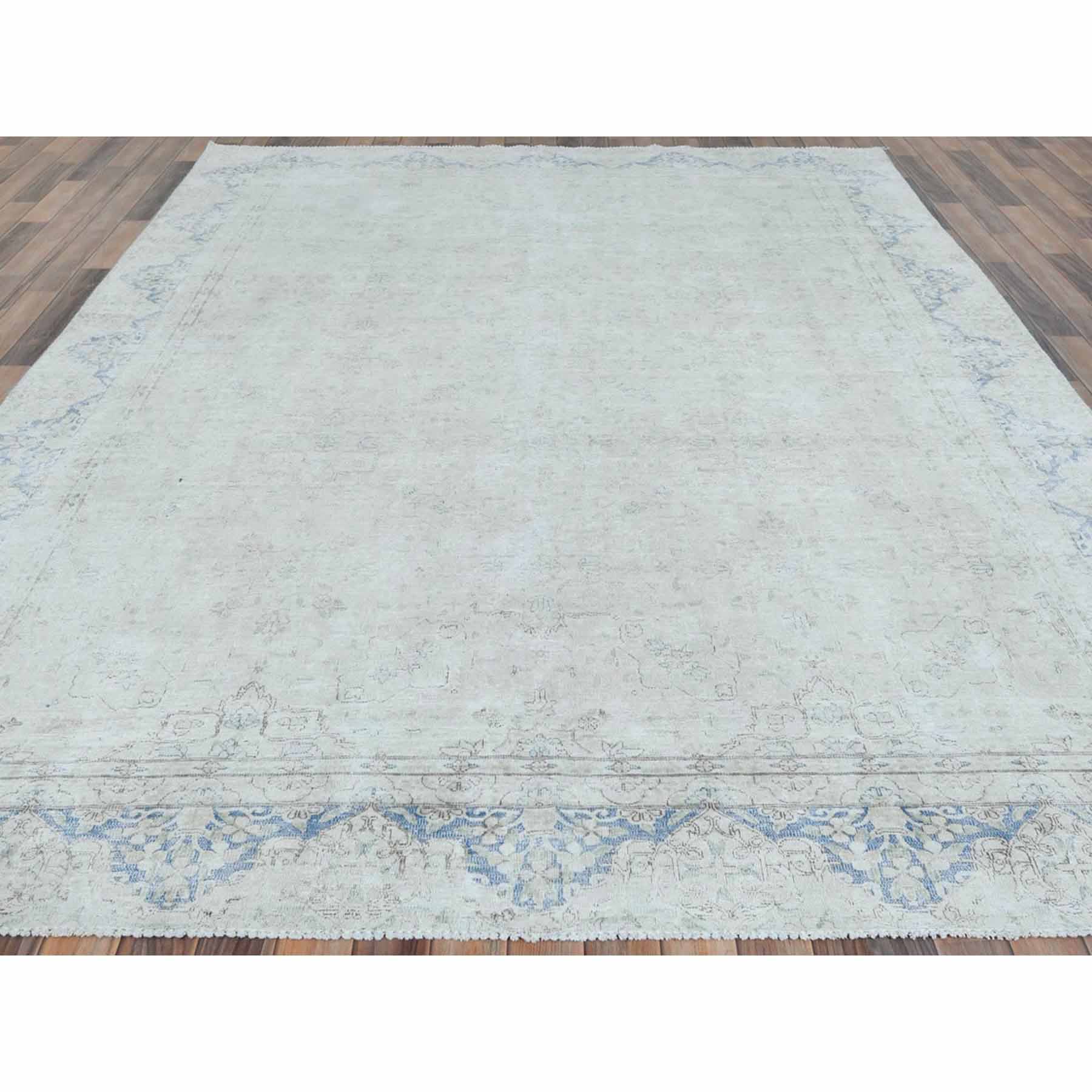 Overdyed-Vintage-Hand-Knotted-Rug-408065