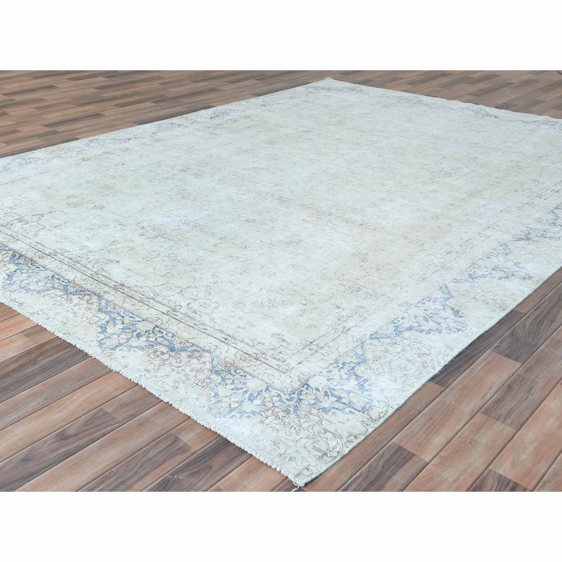 Overdyed-Vintage-Hand-Knotted-Rug-408065