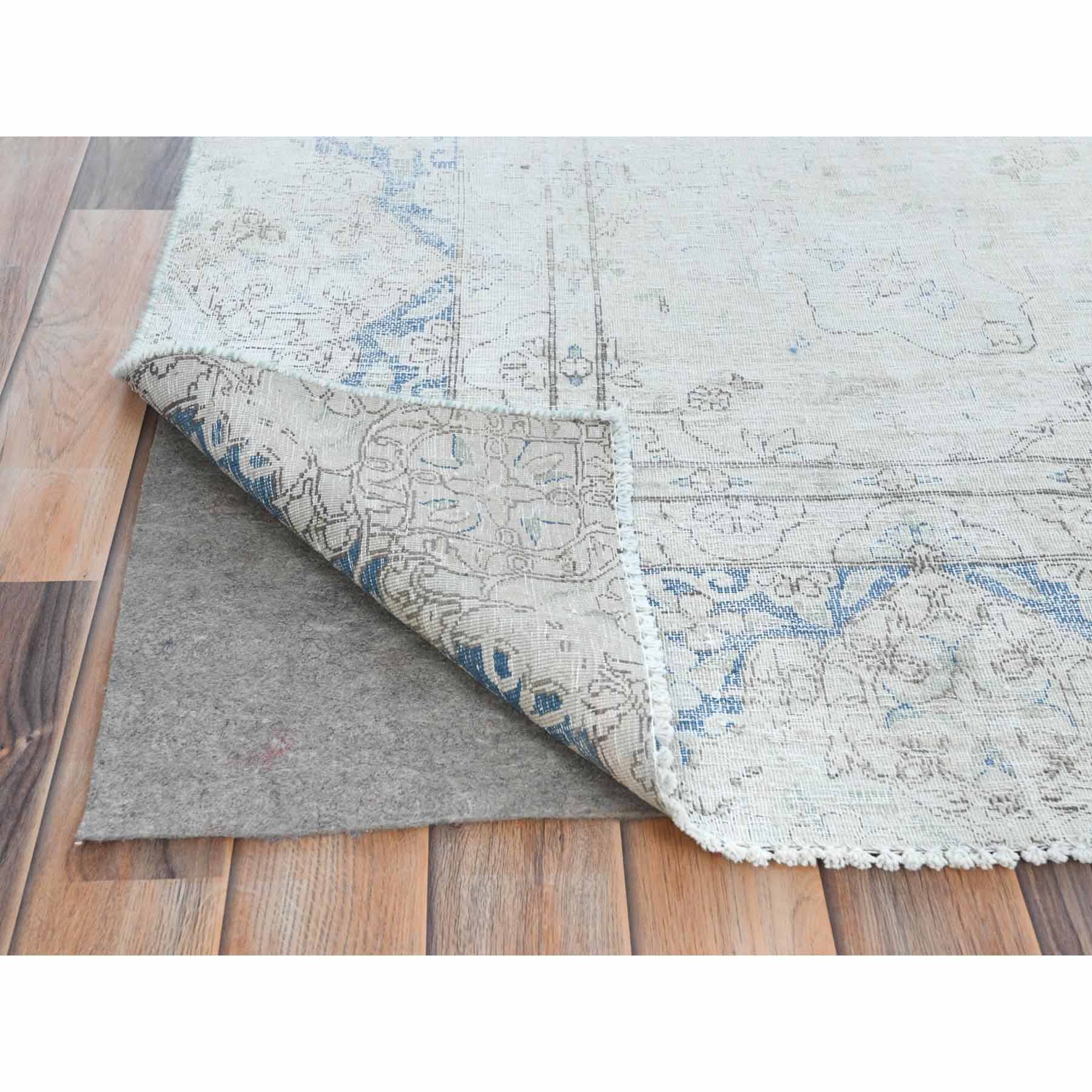 Overdyed-Vintage-Hand-Knotted-Rug-408065