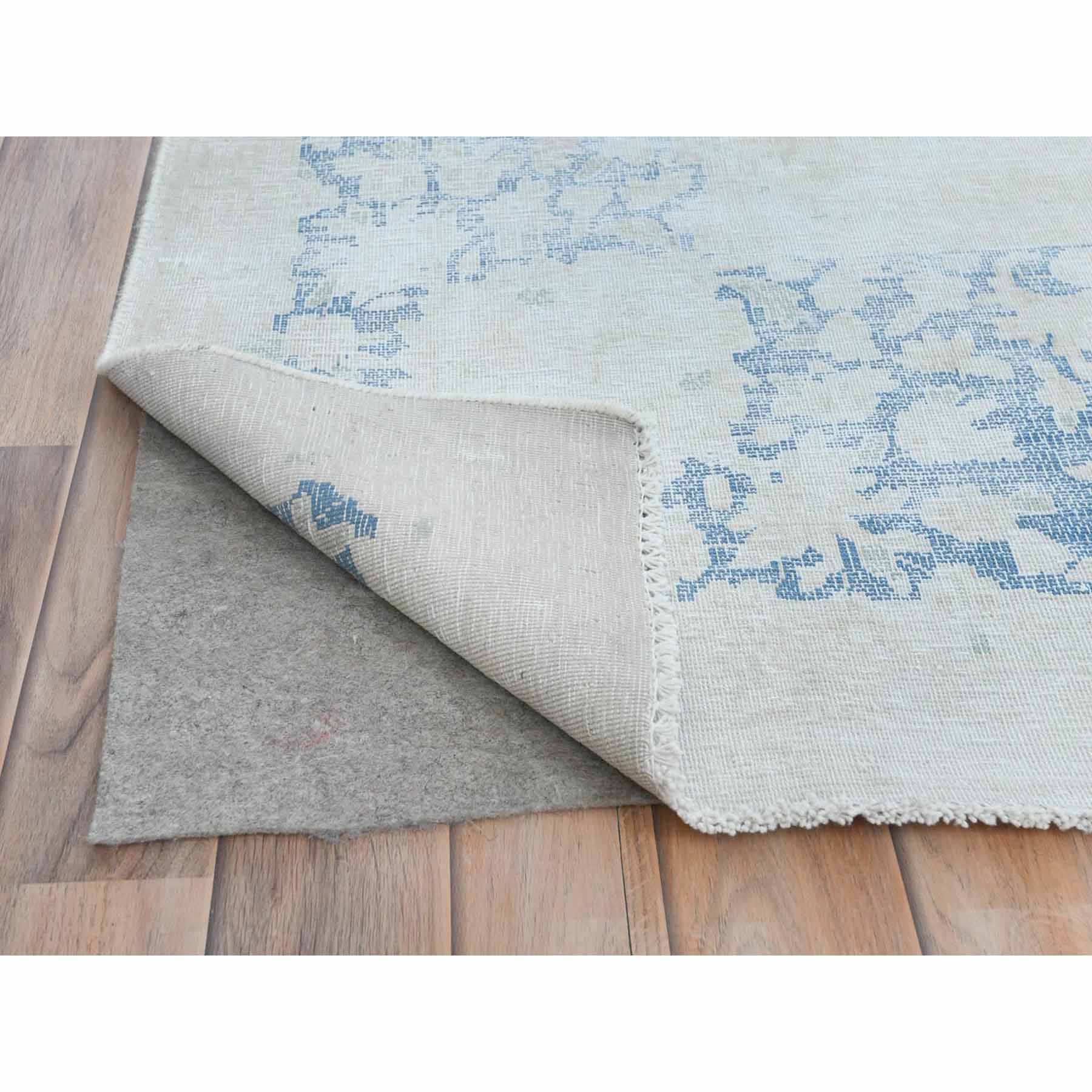 Overdyed-Vintage-Hand-Knotted-Rug-408085