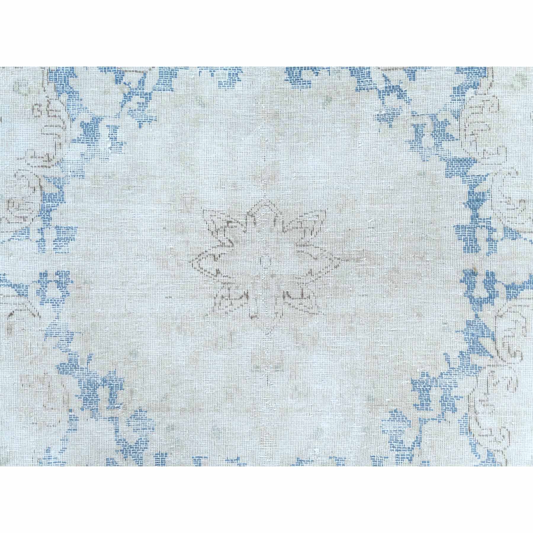 Overdyed-Vintage-Hand-Knotted-Rug-408085