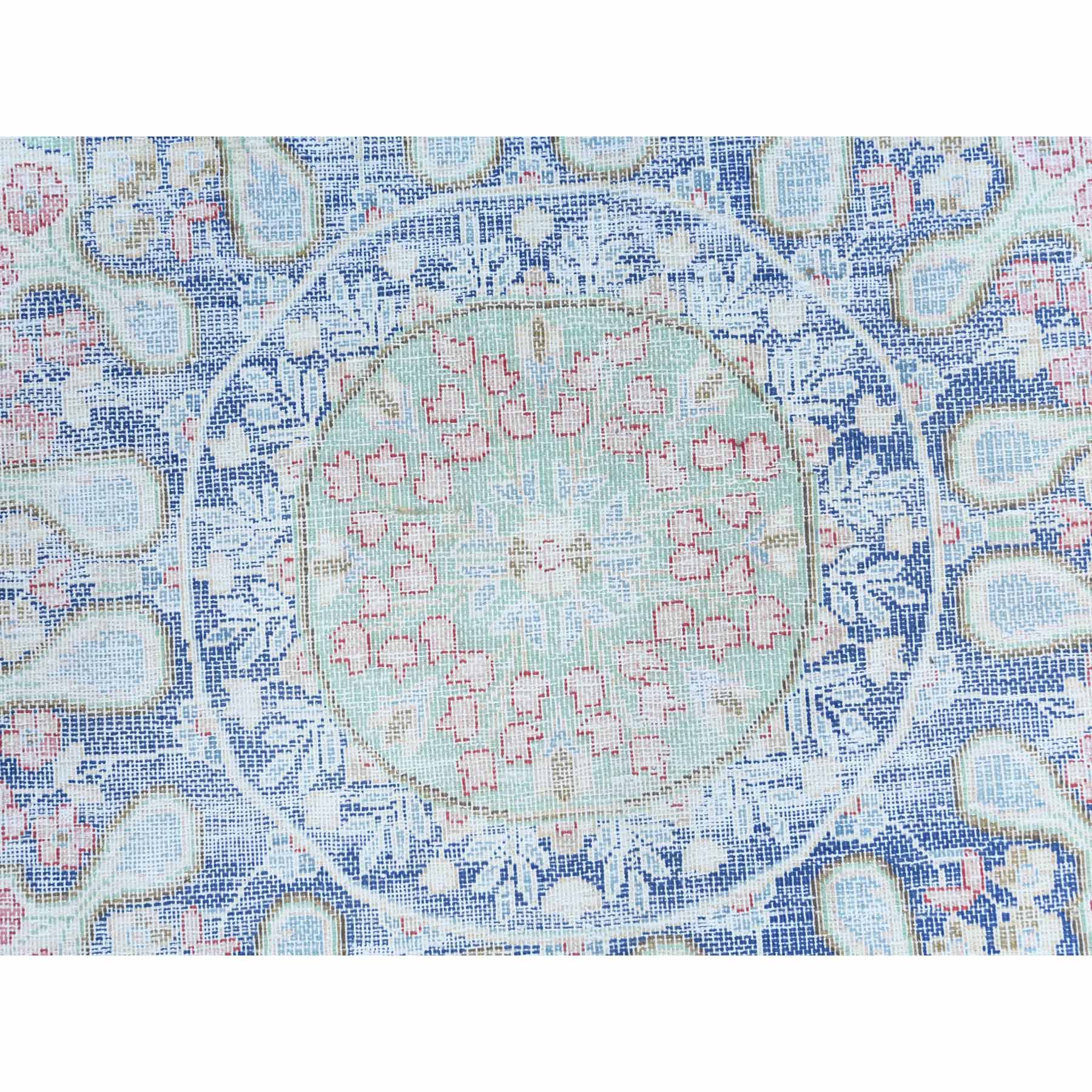 Overdyed-Vintage-Hand-Knotted-Rug-408110