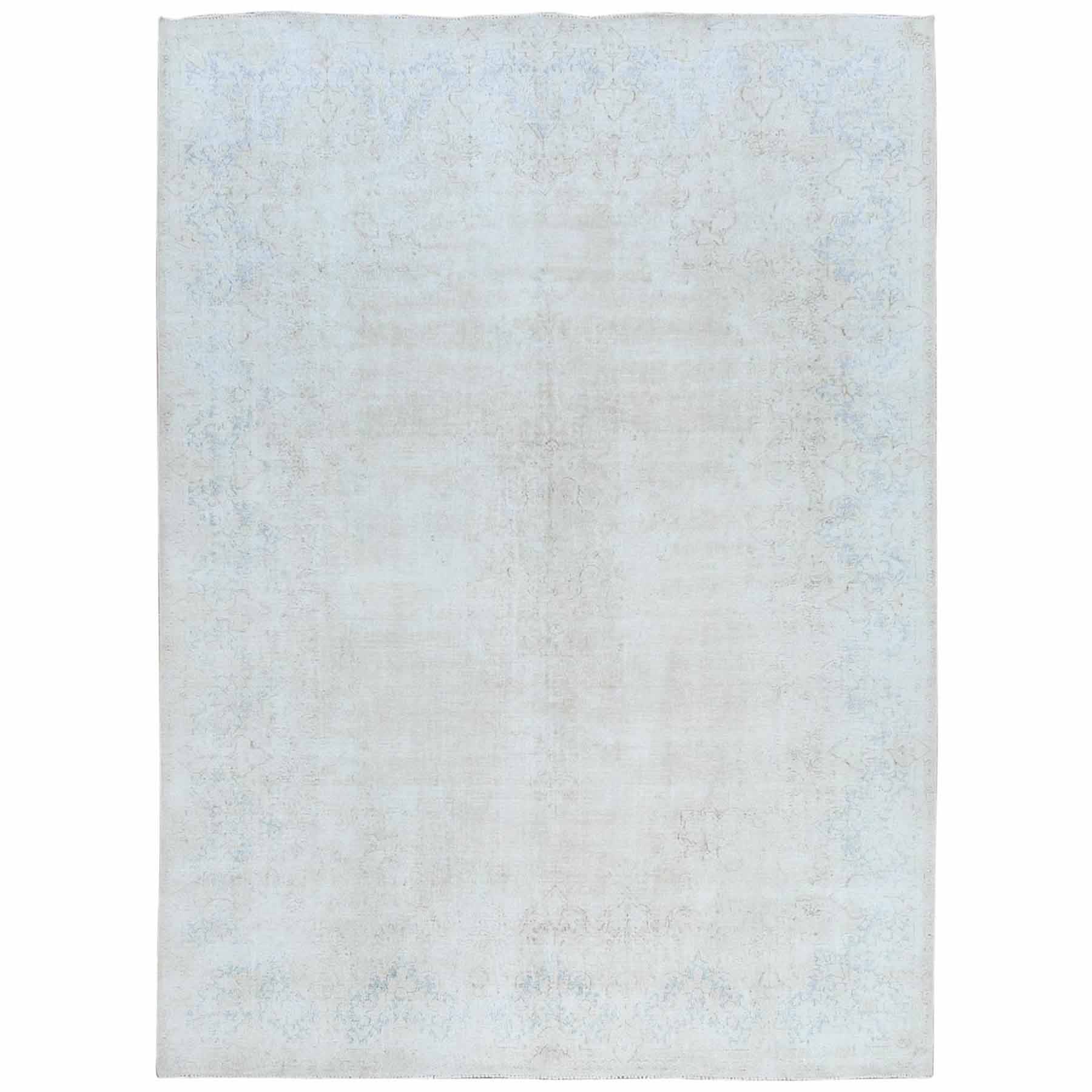 Overdyed-Vintage-Hand-Knotted-Rug-408115