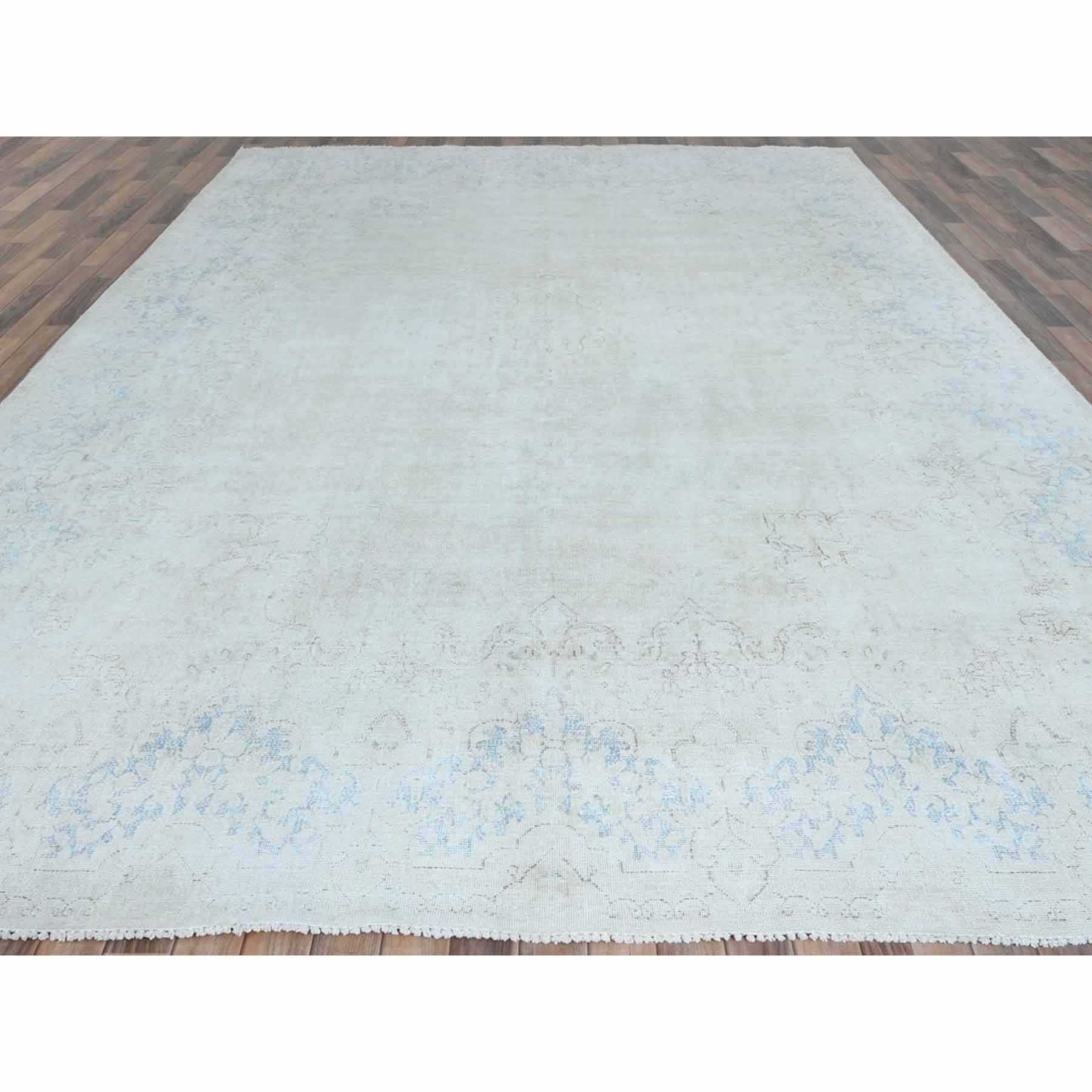 Overdyed-Vintage-Hand-Knotted-Rug-408115