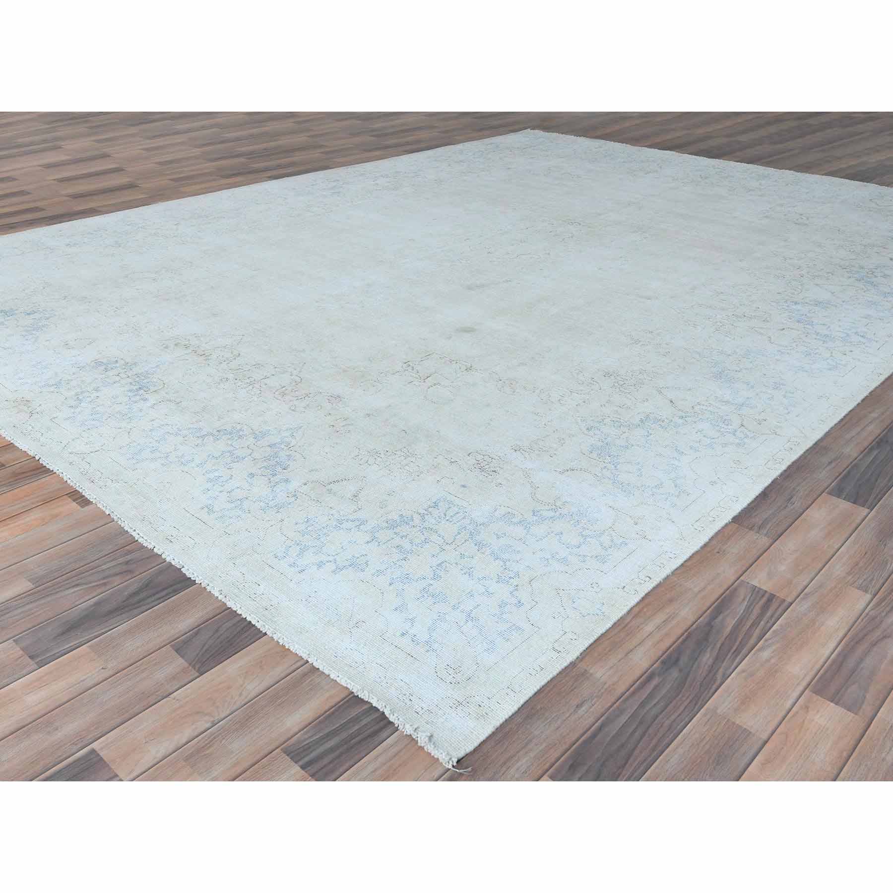 Overdyed-Vintage-Hand-Knotted-Rug-408115