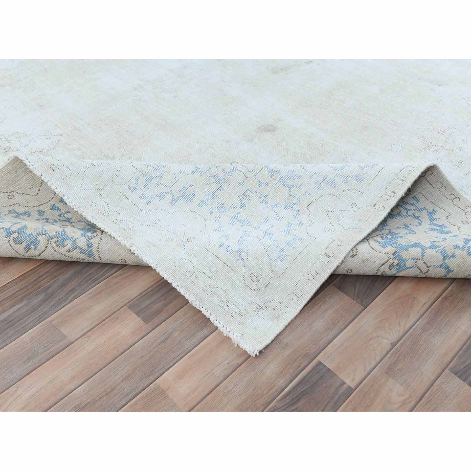 Overdyed-Vintage-Hand-Knotted-Rug-408115
