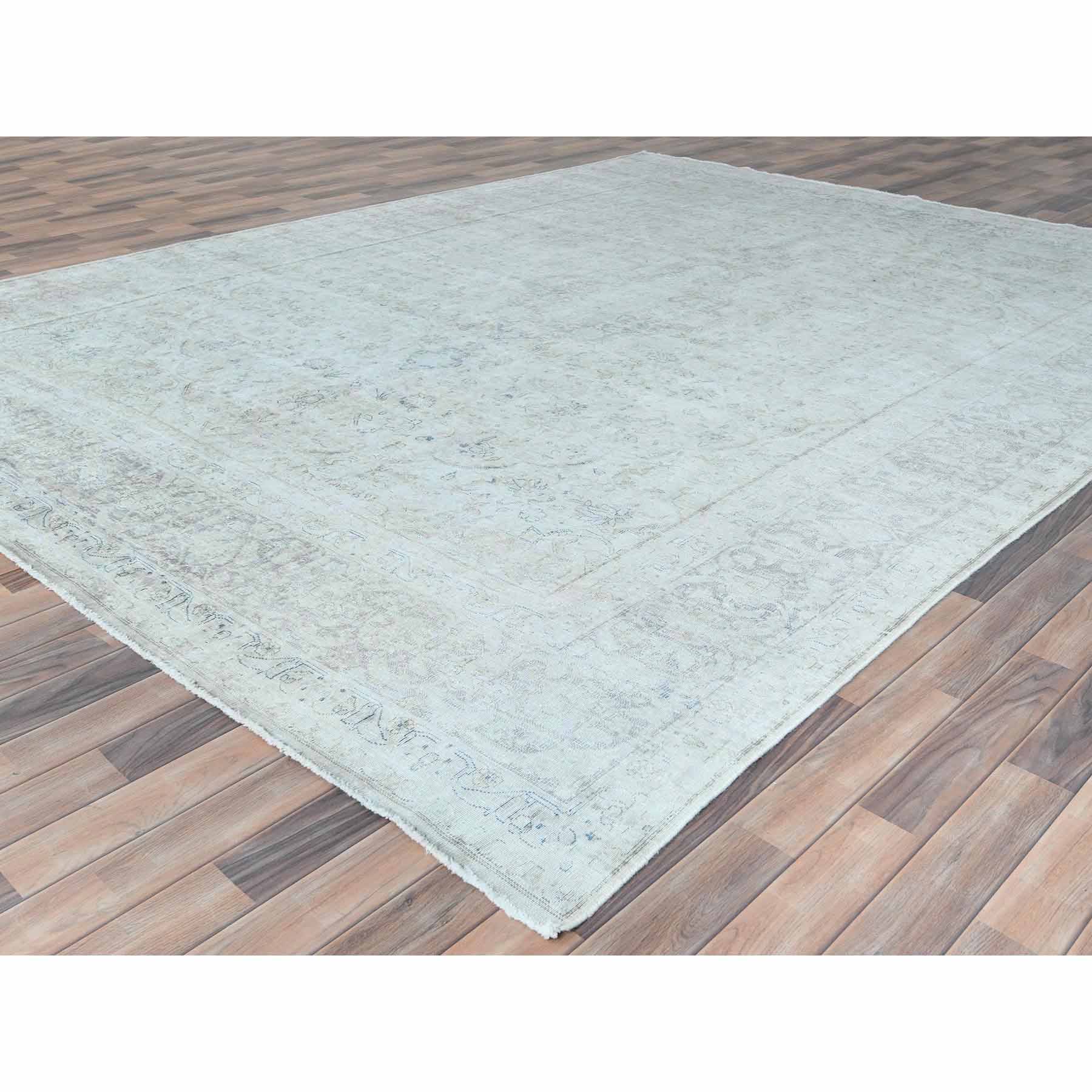 Overdyed-Vintage-Hand-Knotted-Rug-408120