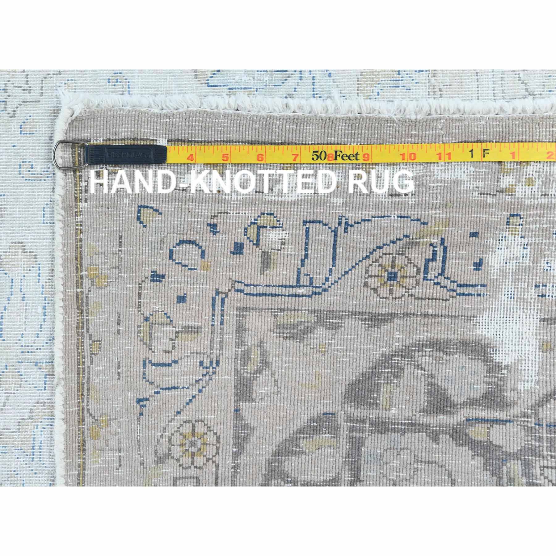 Overdyed-Vintage-Hand-Knotted-Rug-408120