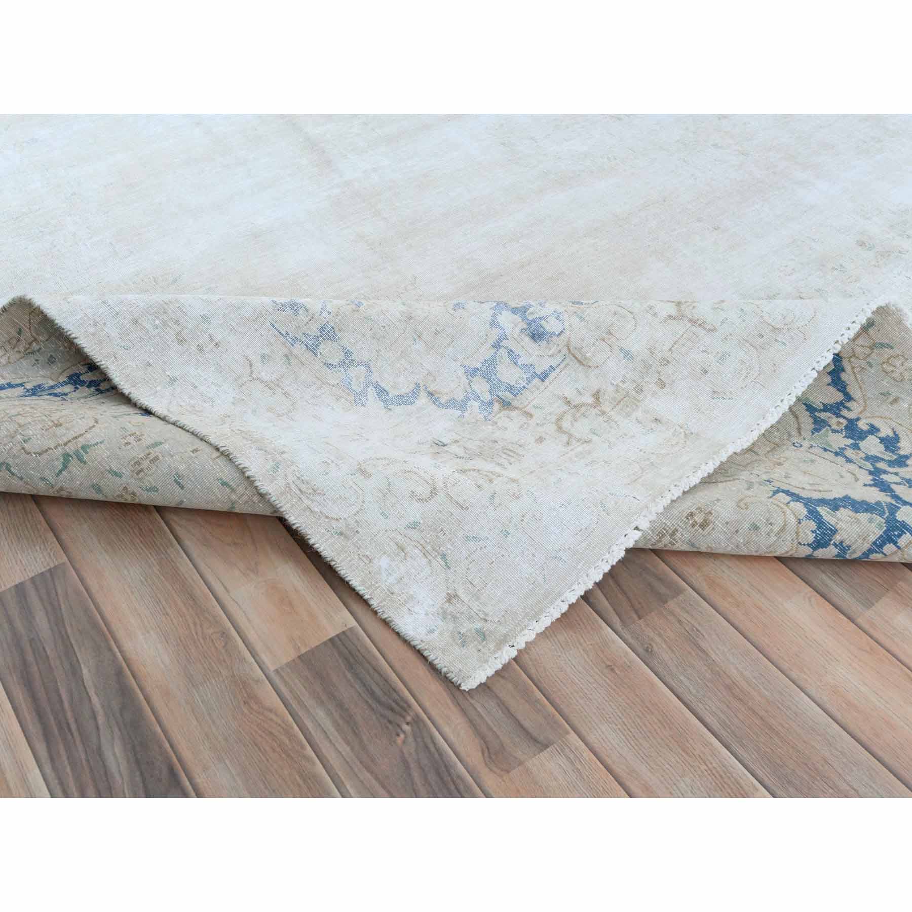 Overdyed-Vintage-Hand-Knotted-Rug-408125