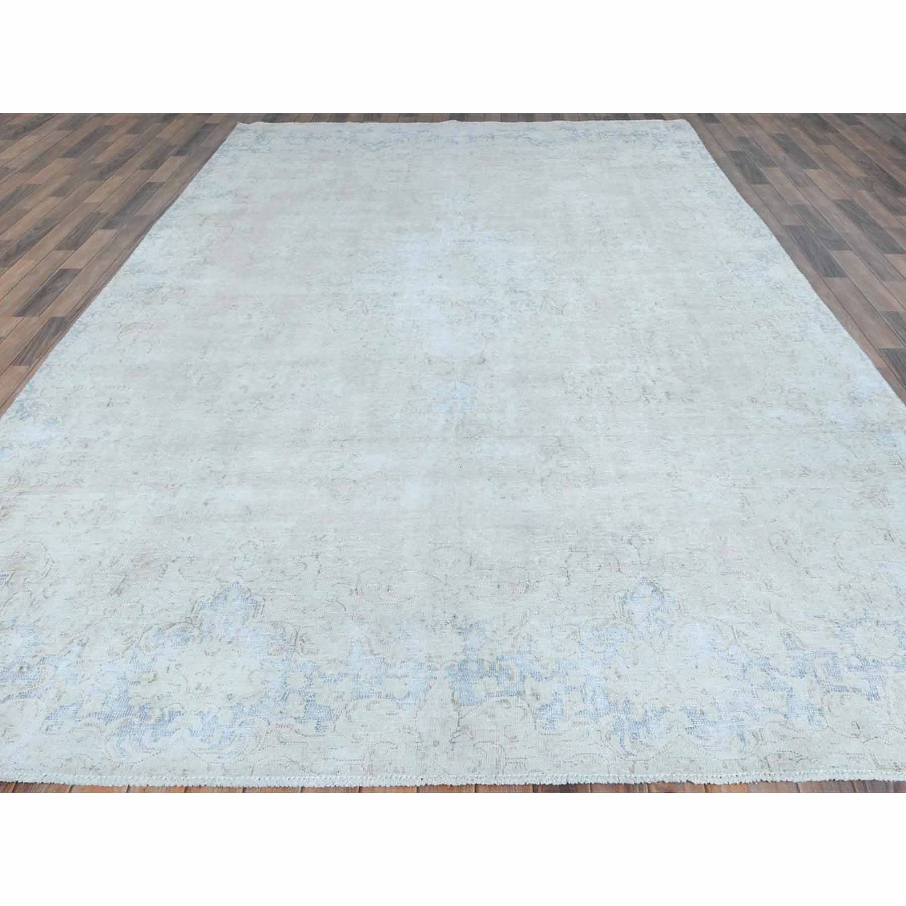 Overdyed-Vintage-Hand-Knotted-Rug-408145