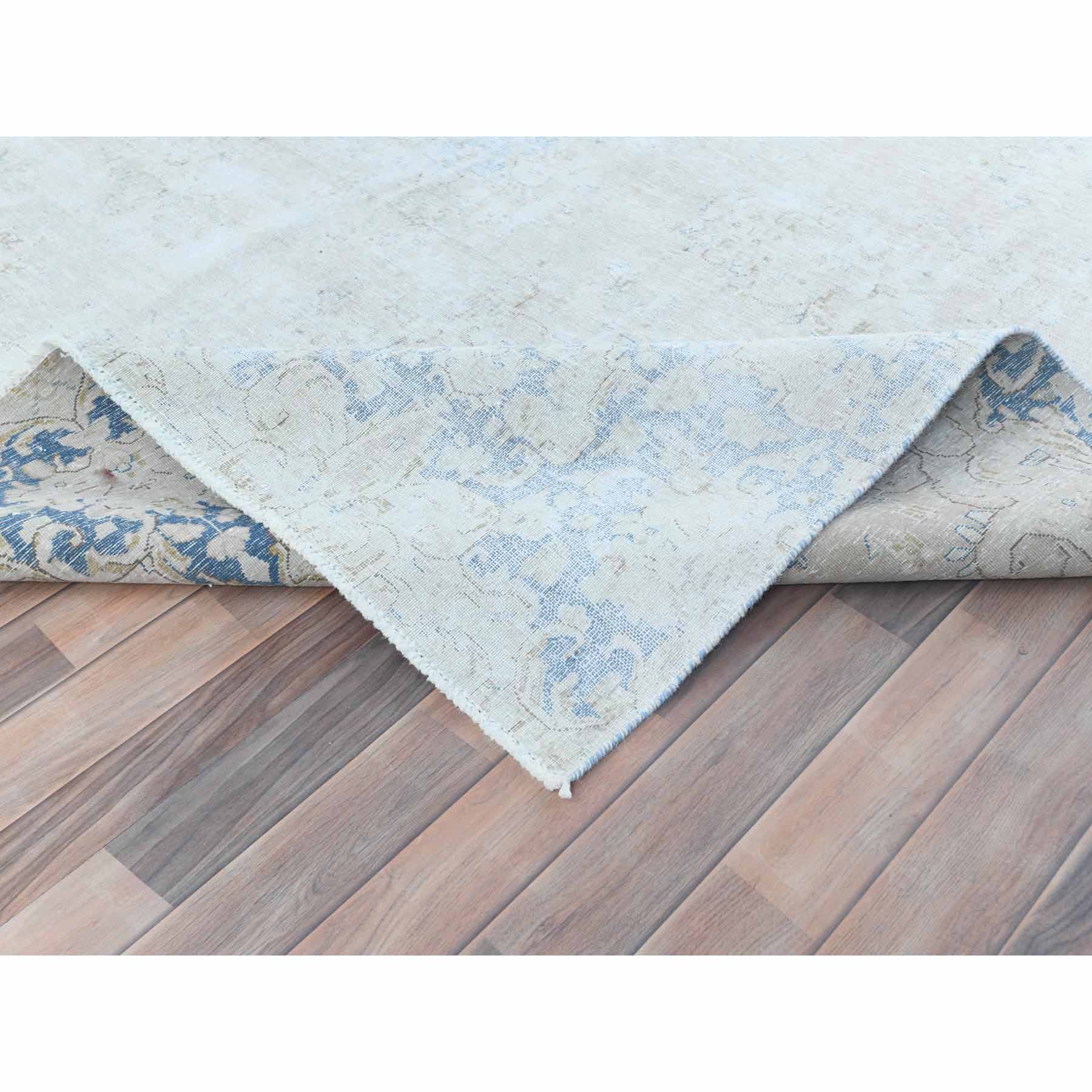 Overdyed-Vintage-Hand-Knotted-Rug-408145