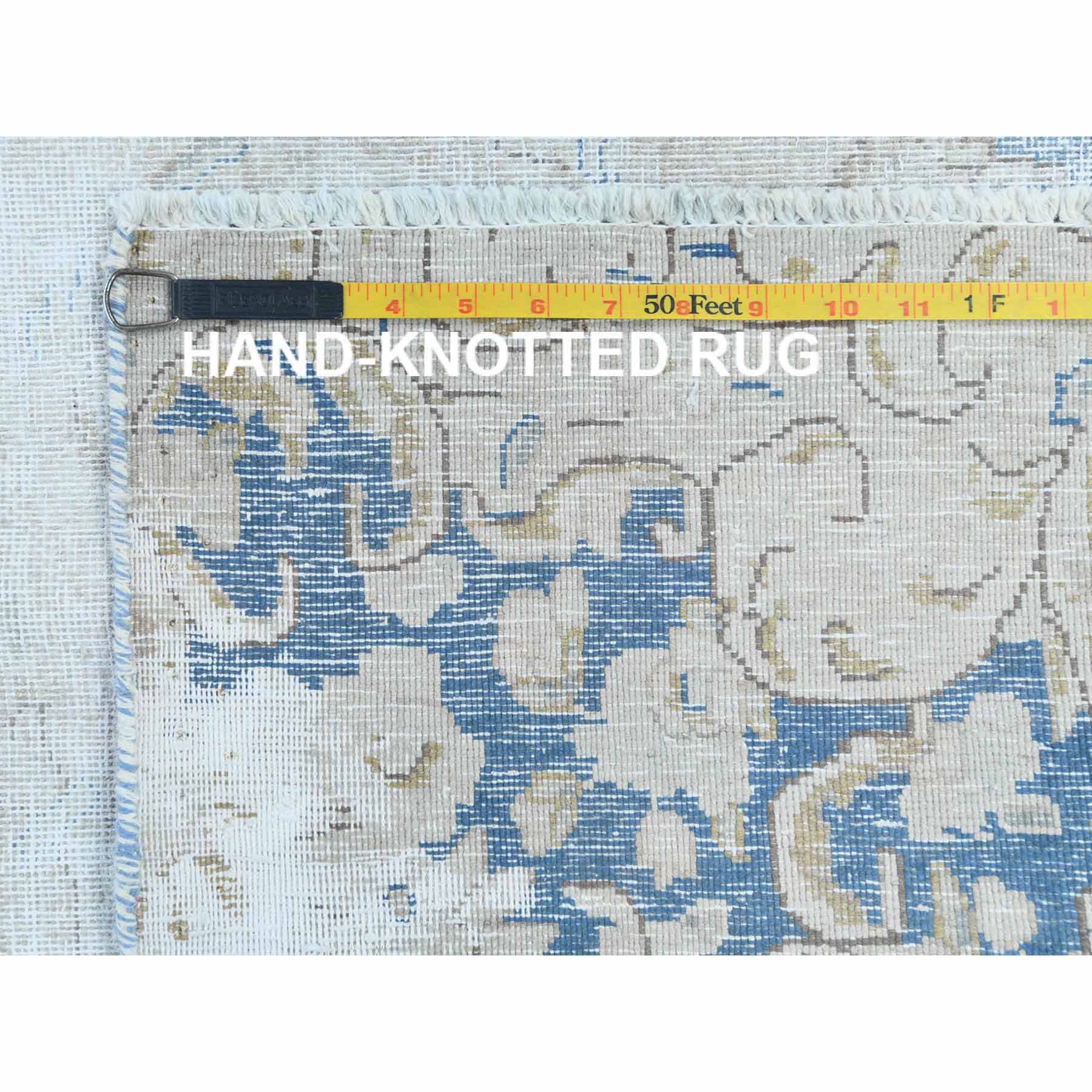 Overdyed-Vintage-Hand-Knotted-Rug-408145