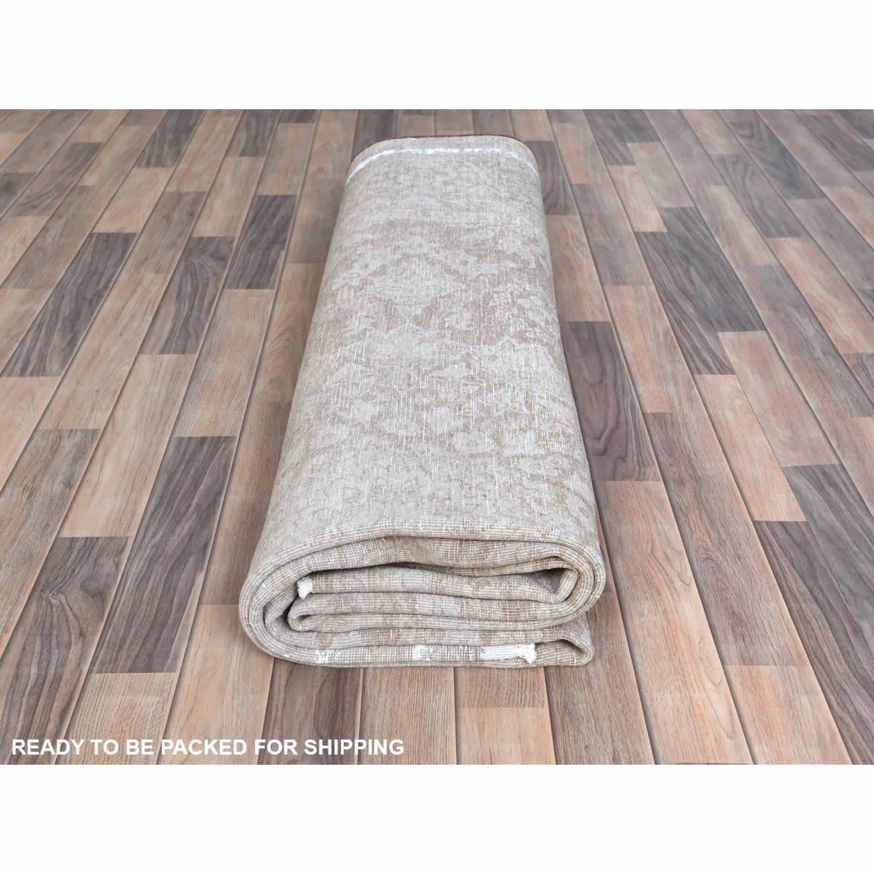 Overdyed-Vintage-Hand-Knotted-Rug-408150