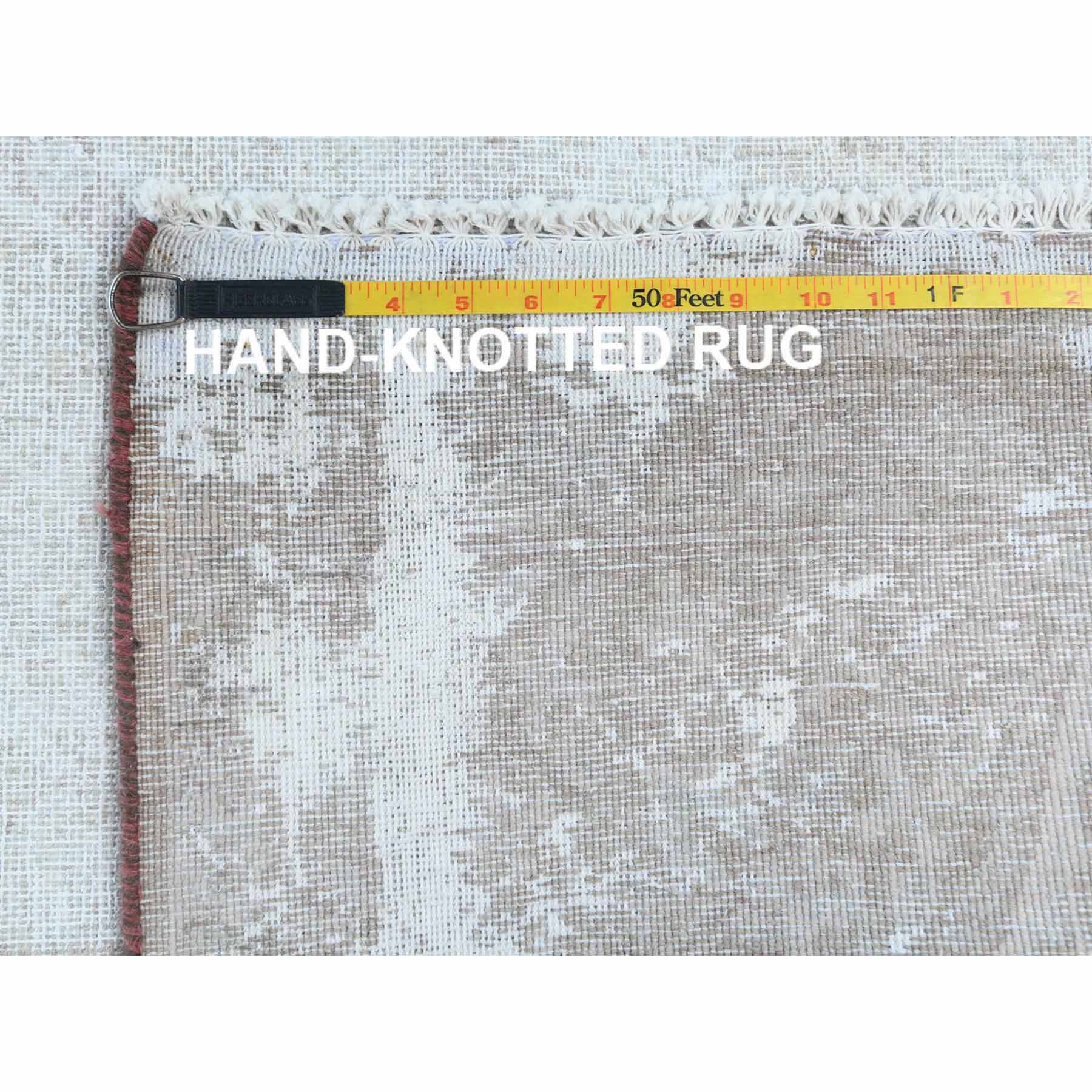 Overdyed-Vintage-Hand-Knotted-Rug-408150