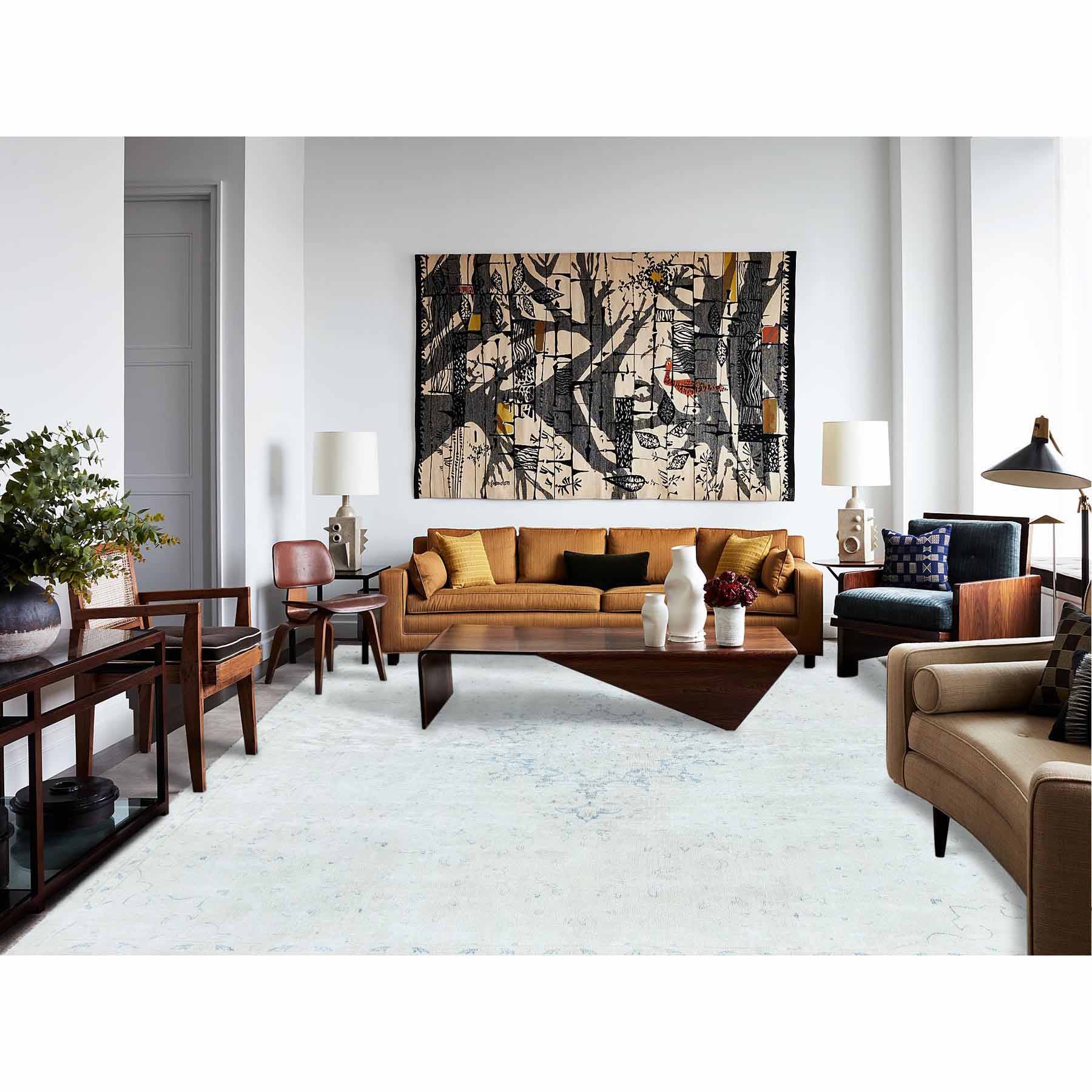 Overdyed-Vintage-Hand-Knotted-Rug-408160