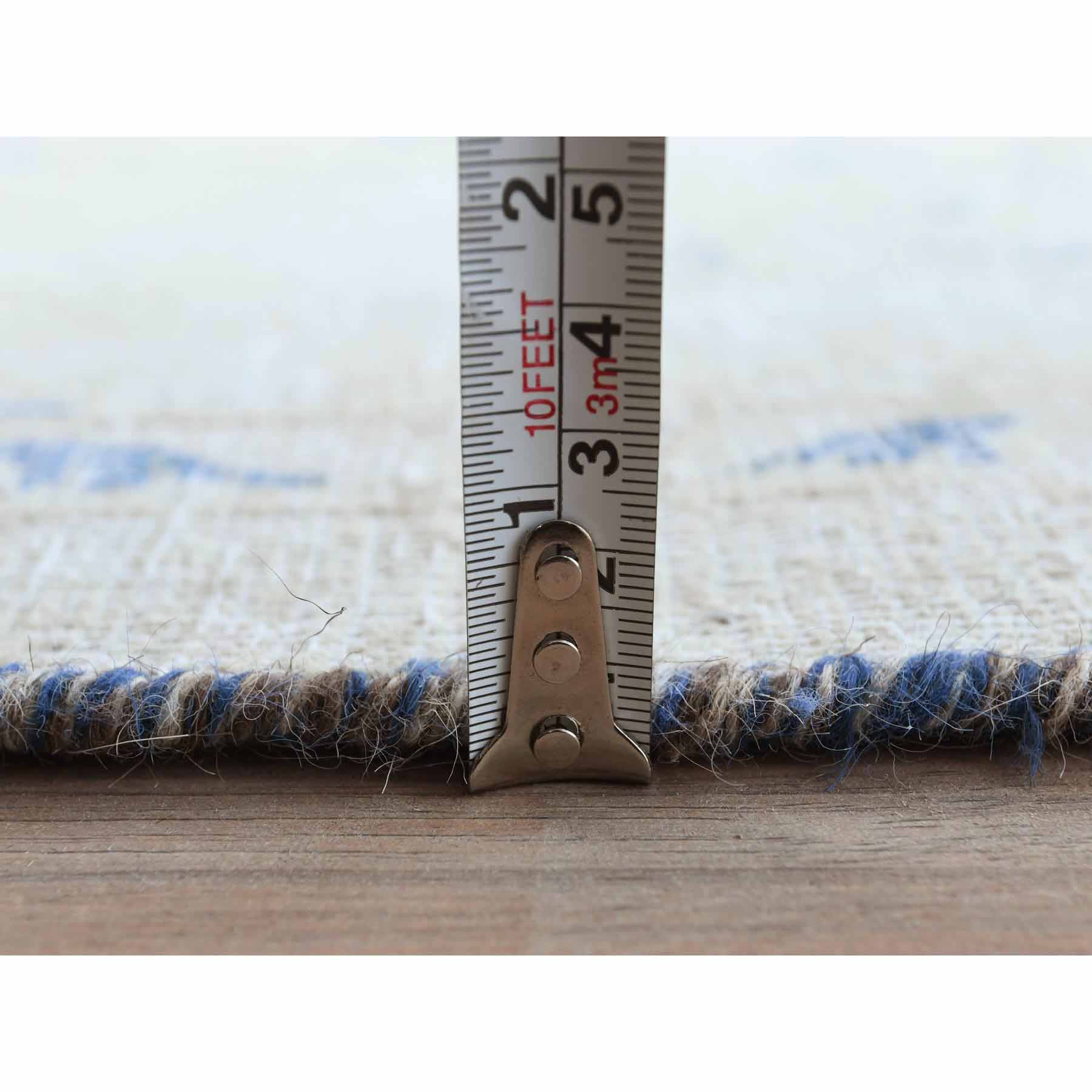 Overdyed-Vintage-Hand-Knotted-Rug-408160
