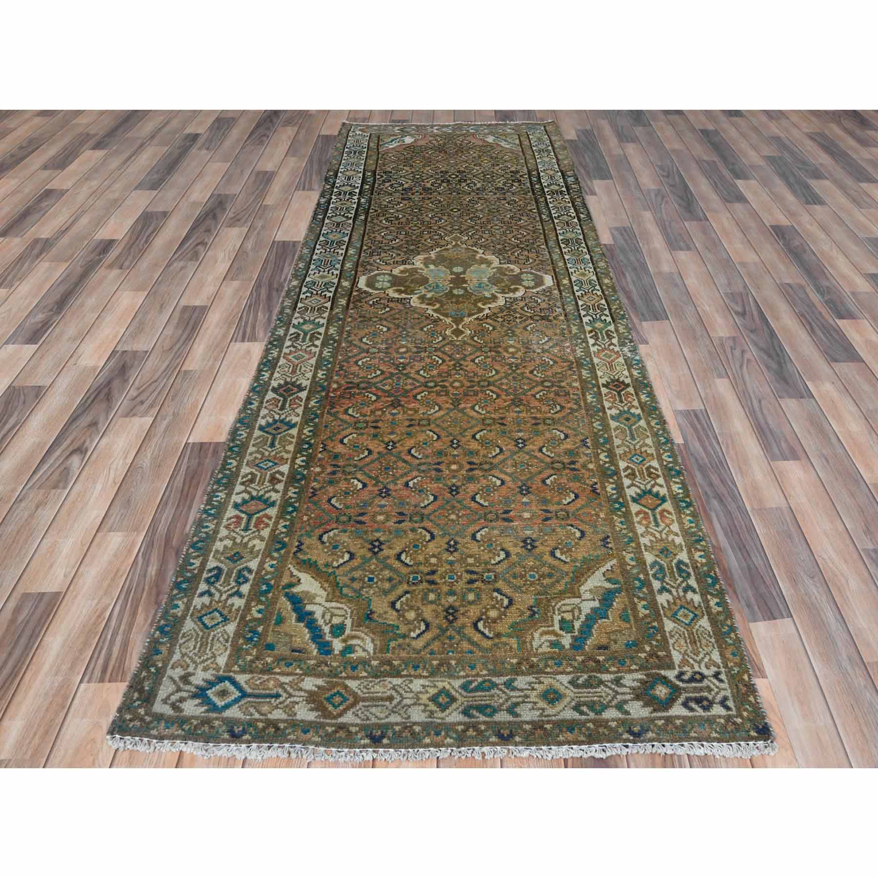 Overdyed-Vintage-Hand-Knotted-Rug-408190