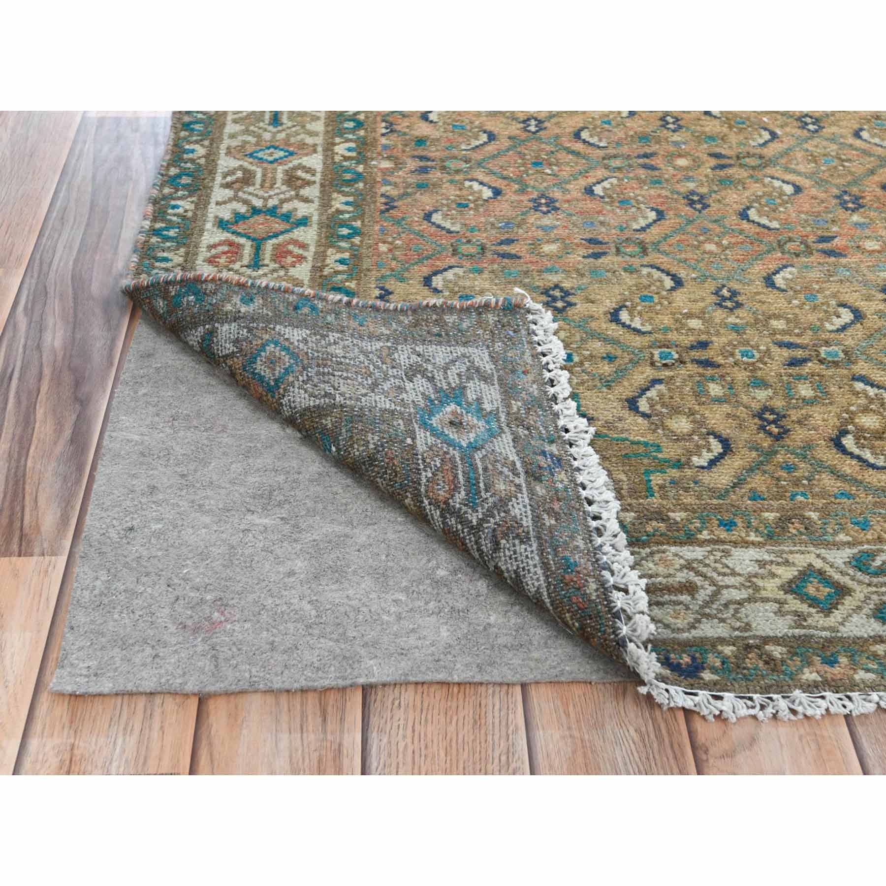 Overdyed-Vintage-Hand-Knotted-Rug-408190