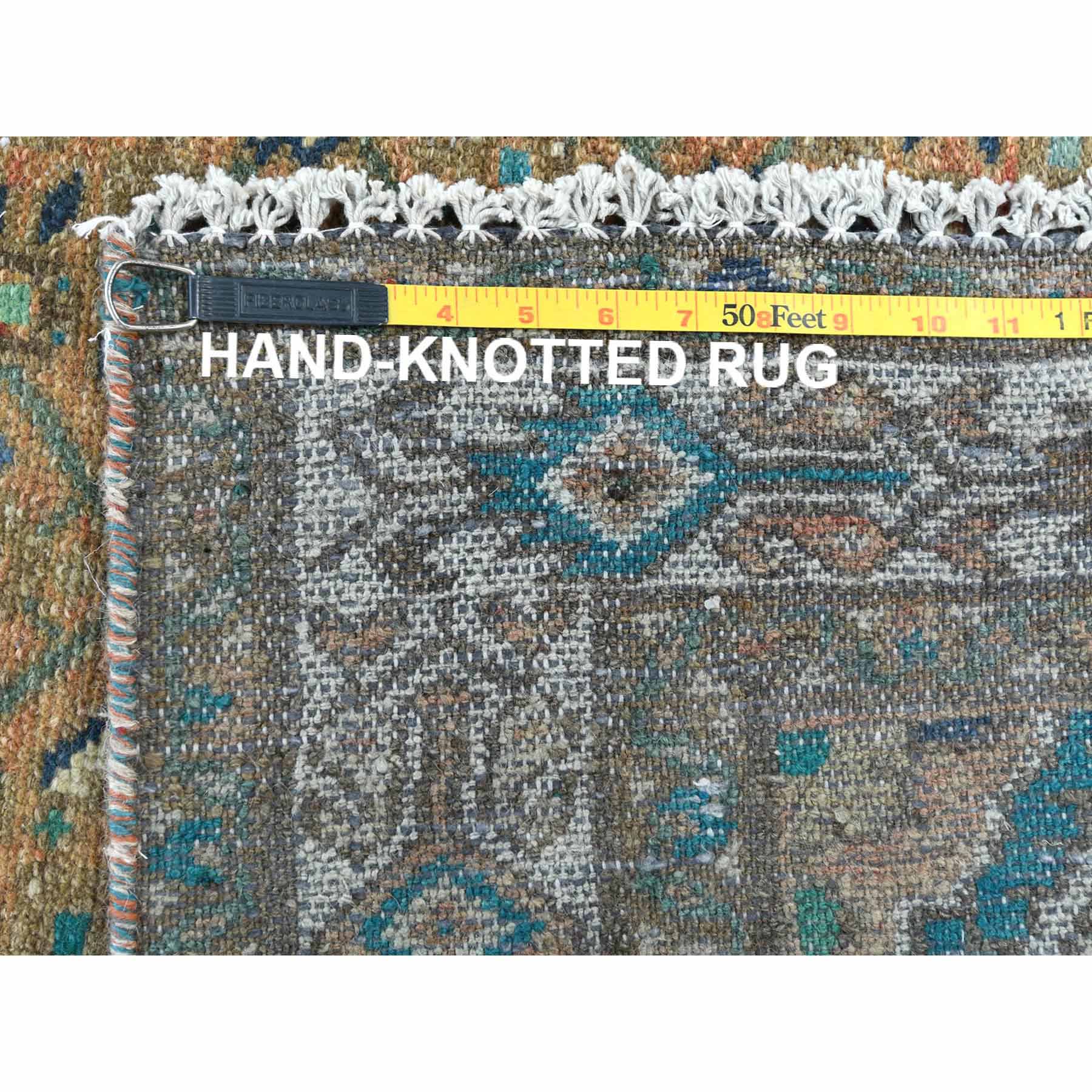 Overdyed-Vintage-Hand-Knotted-Rug-408190