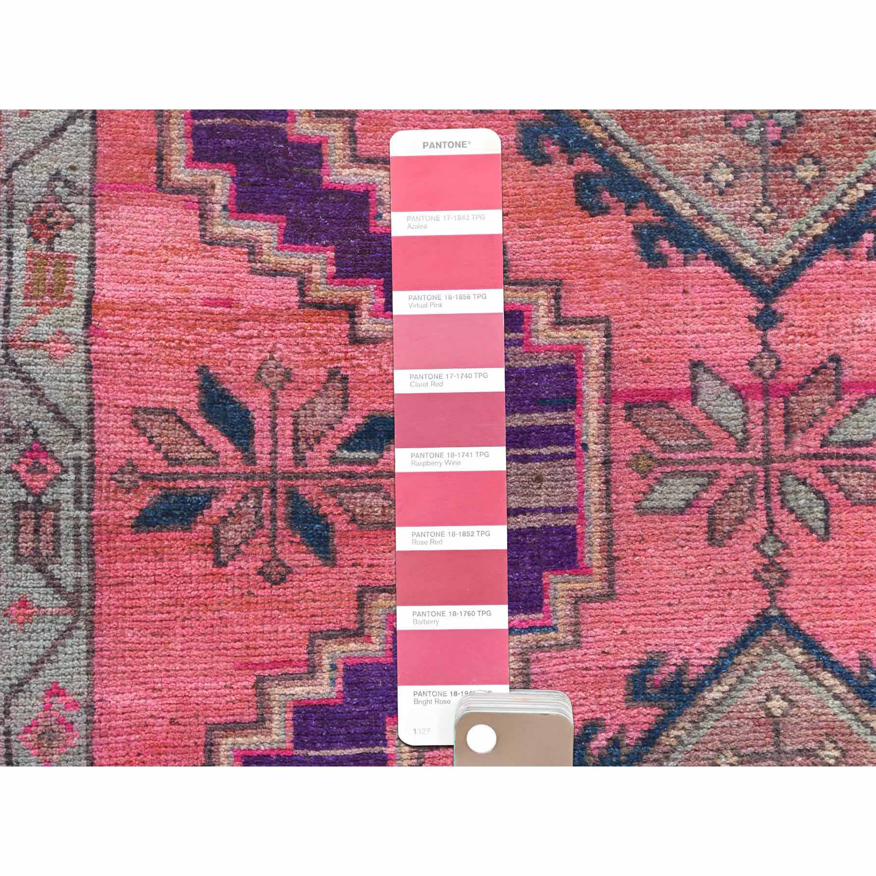 Overdyed-Vintage-Hand-Knotted-Rug-408205