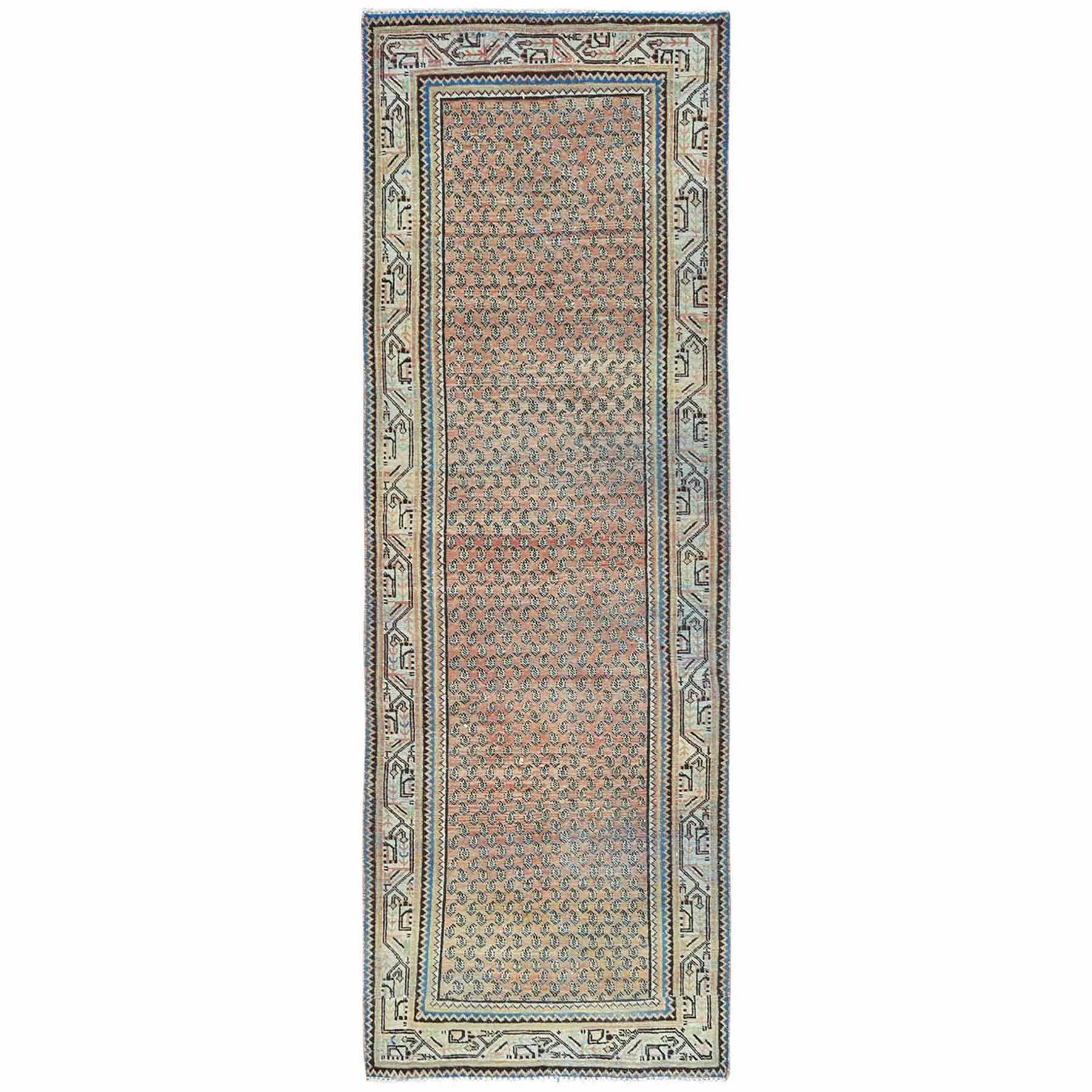 Overdyed-Vintage-Hand-Knotted-Rug-408230